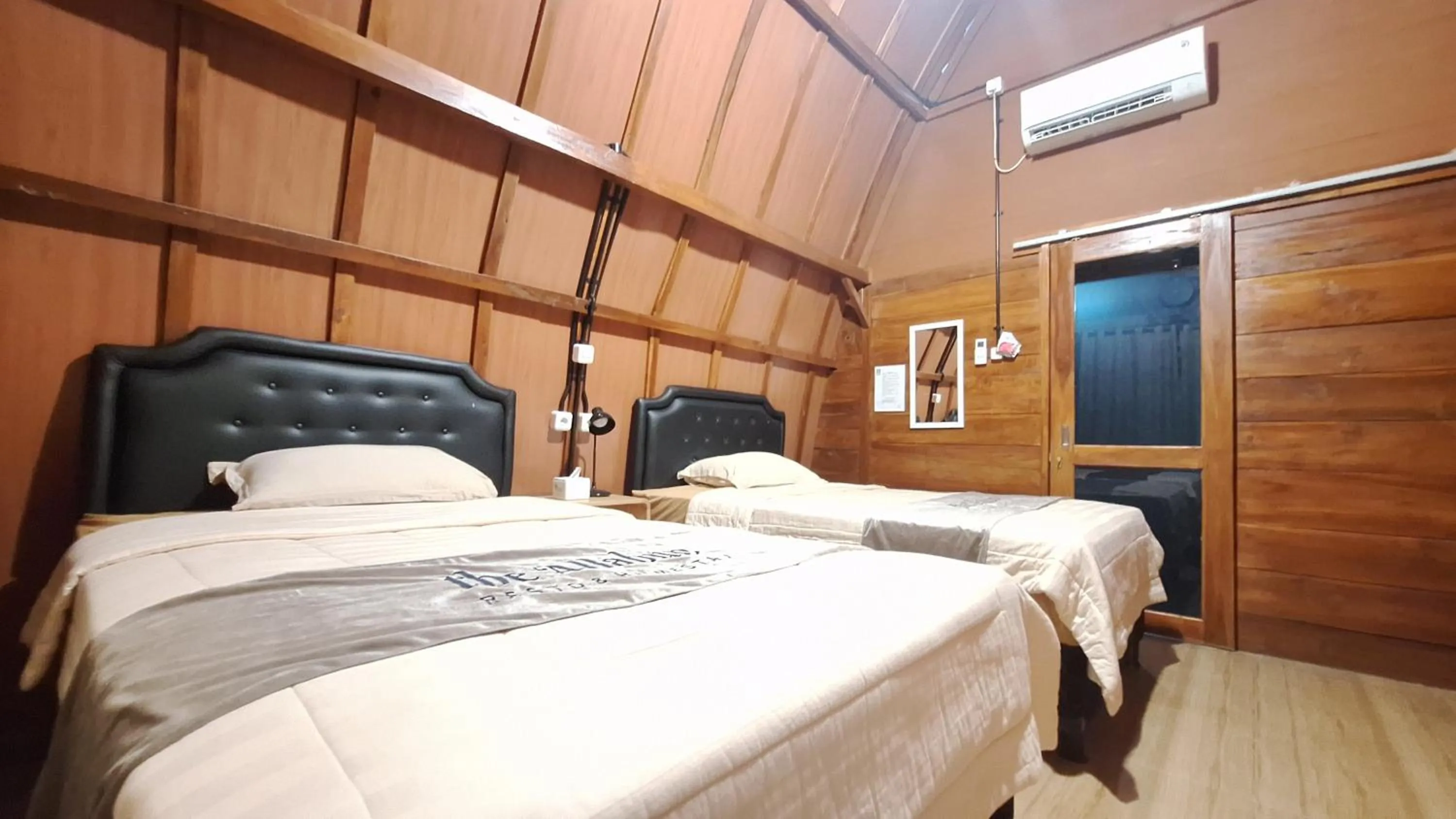 Bedroom, Bed in The Allabun Glamping Yogyakarta