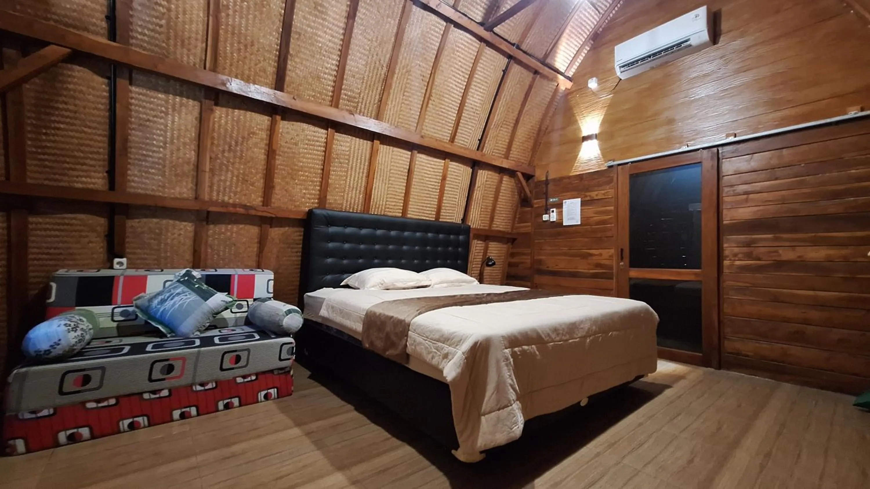 Bedroom, Bed in The Allabun Glamping Yogyakarta