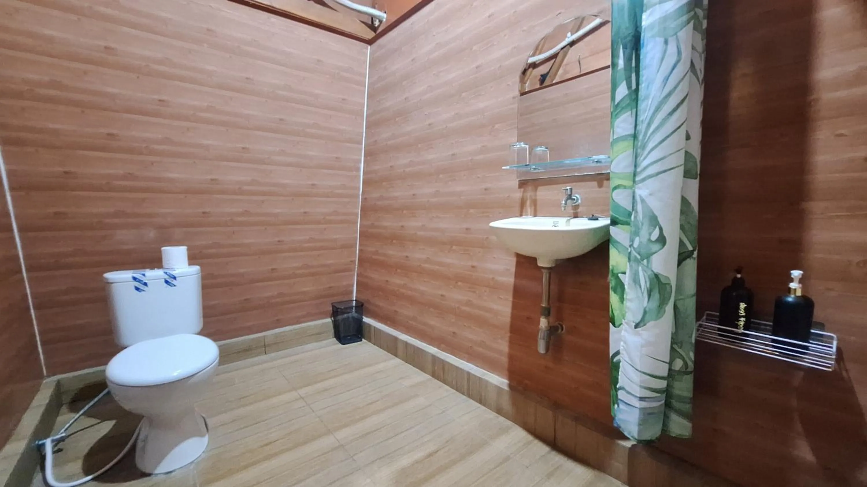 Bathroom in The Allabun Glamping Yogyakarta