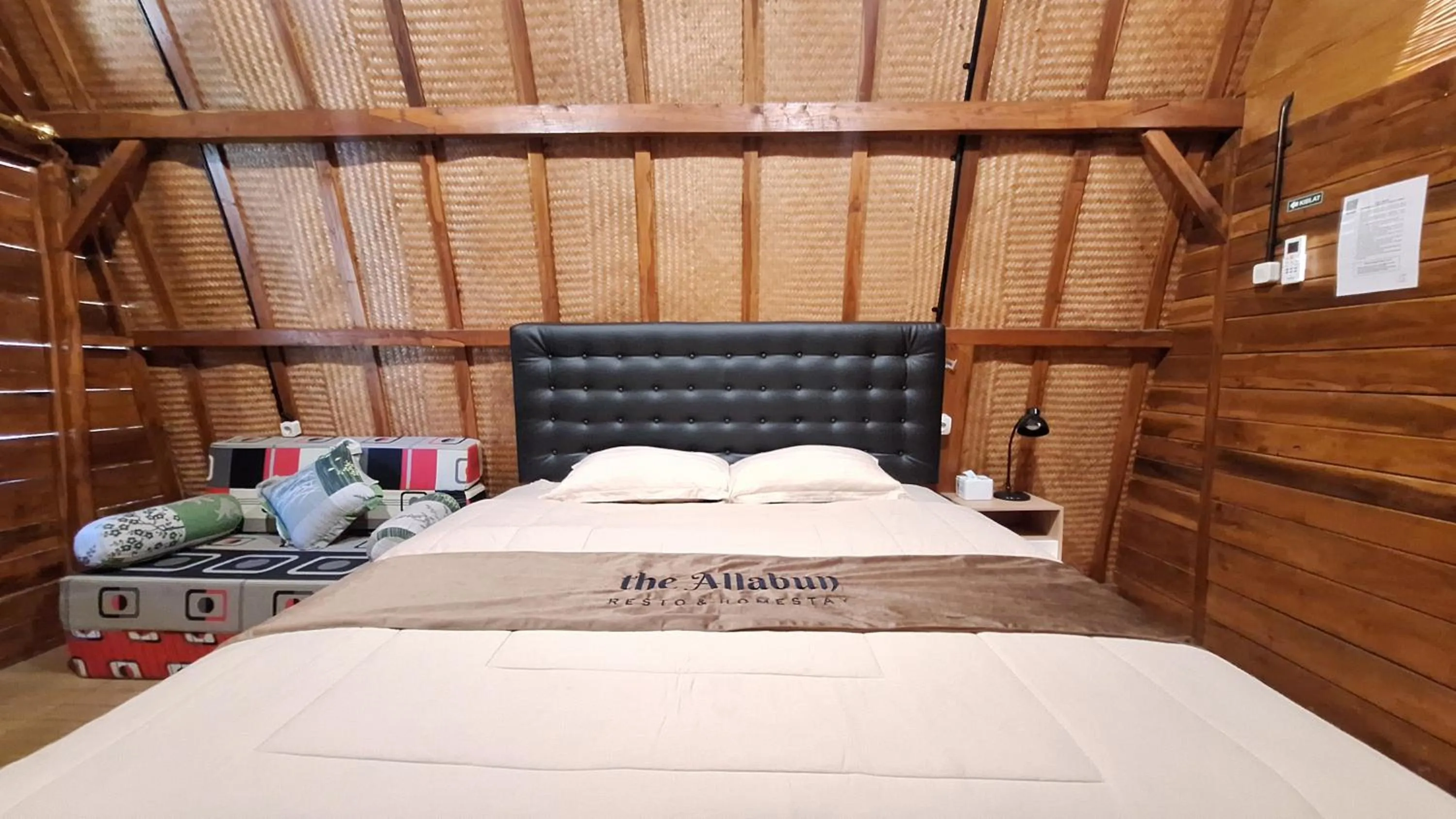 Bedroom, Bed in The Allabun Glamping Yogyakarta