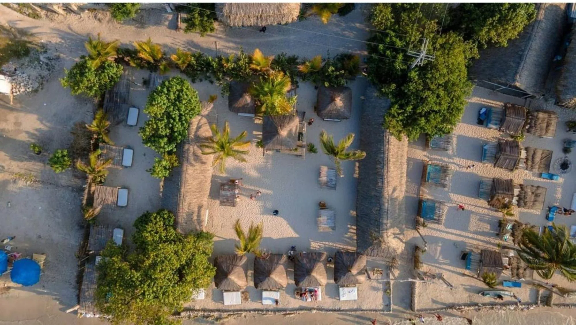 Bird's eye view in Namaste Beach Club & Hotel
