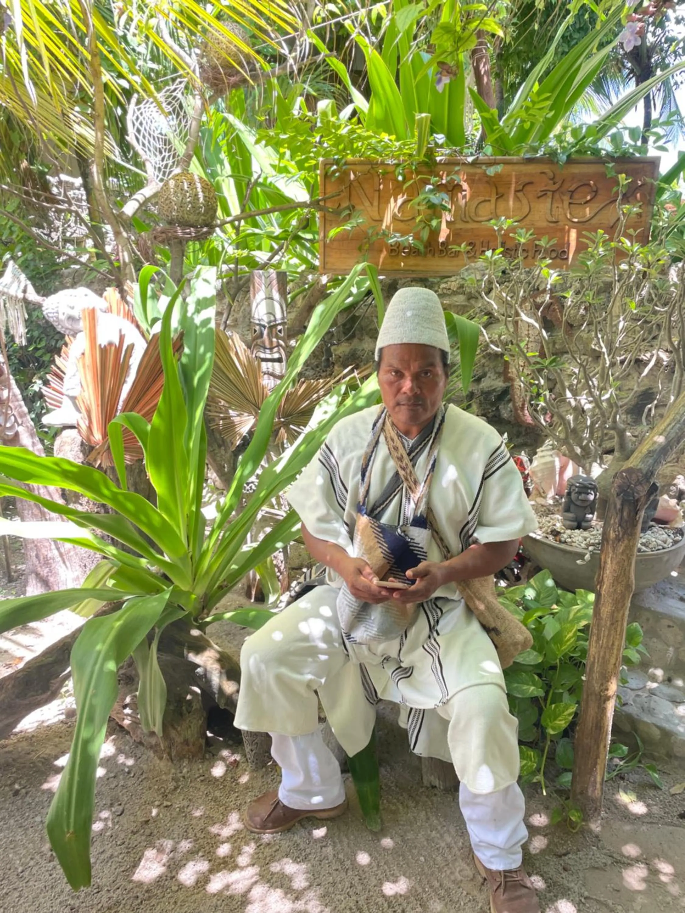 People in Namaste Beach Club & Hotel