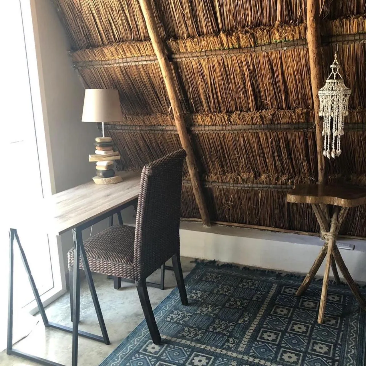 Seating area in Namaste Beach Club & Hotel