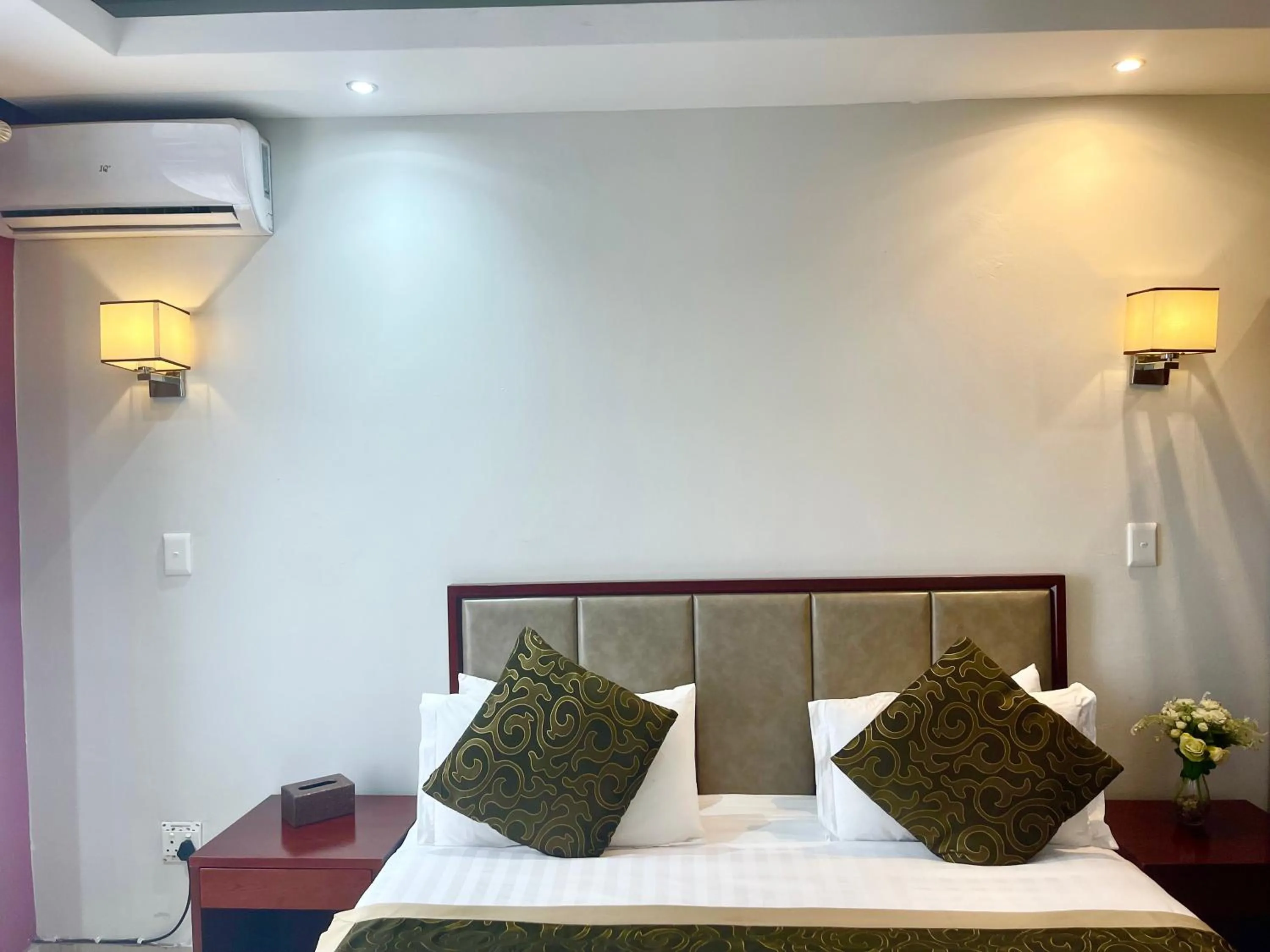 Bed in Azinnia Rivonia Guest House