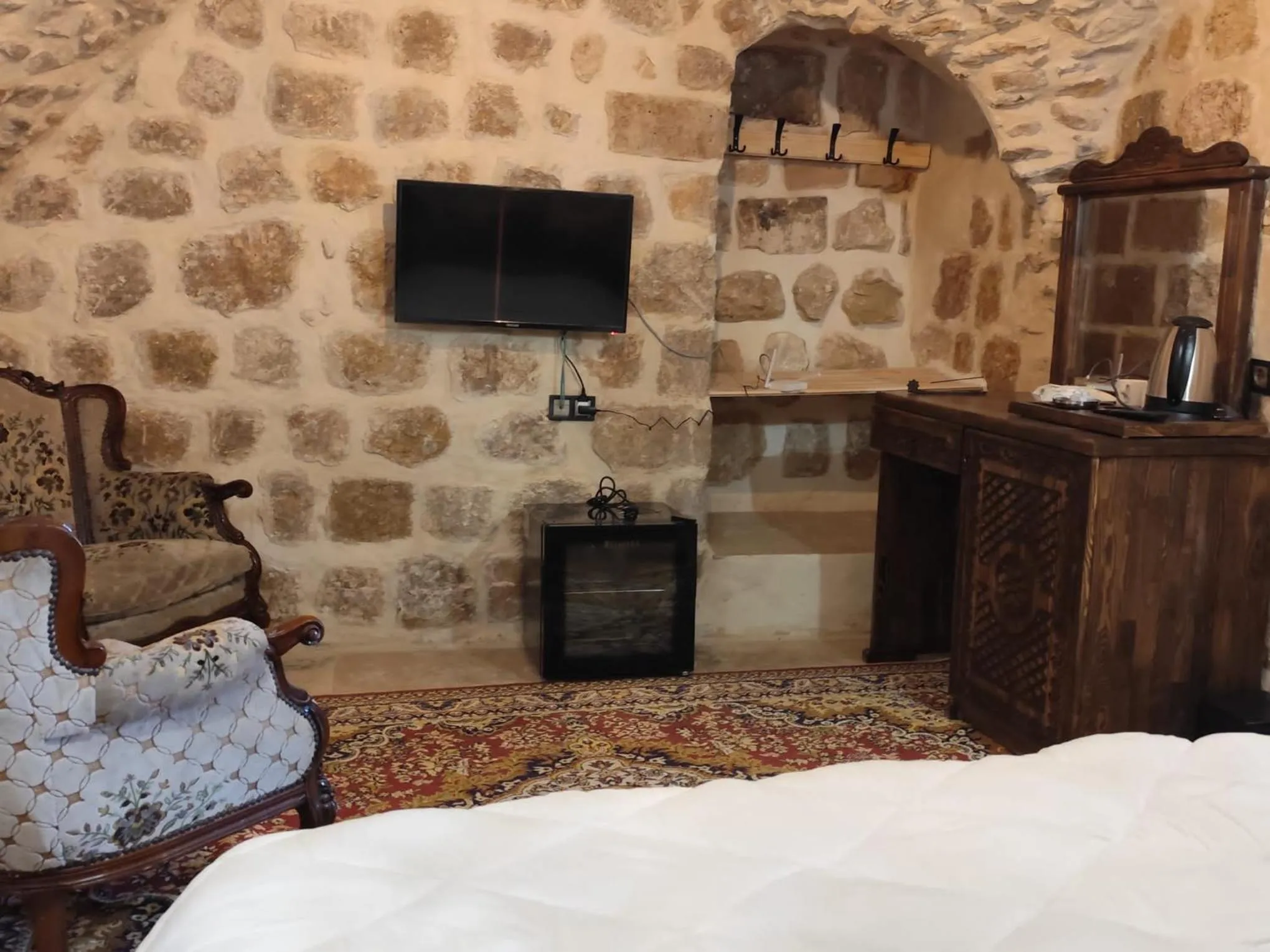 Seating area, Bed in Rumetpaşakonağı