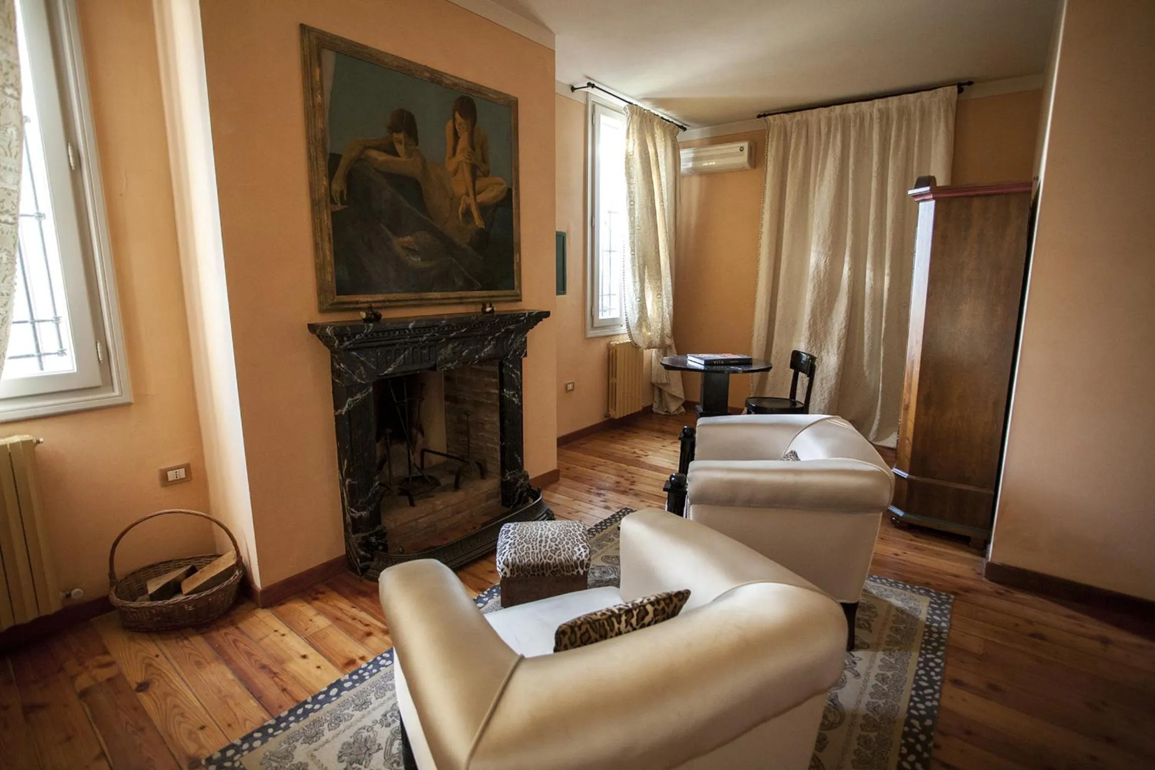 Seating area in R&B Villa Tartaruga