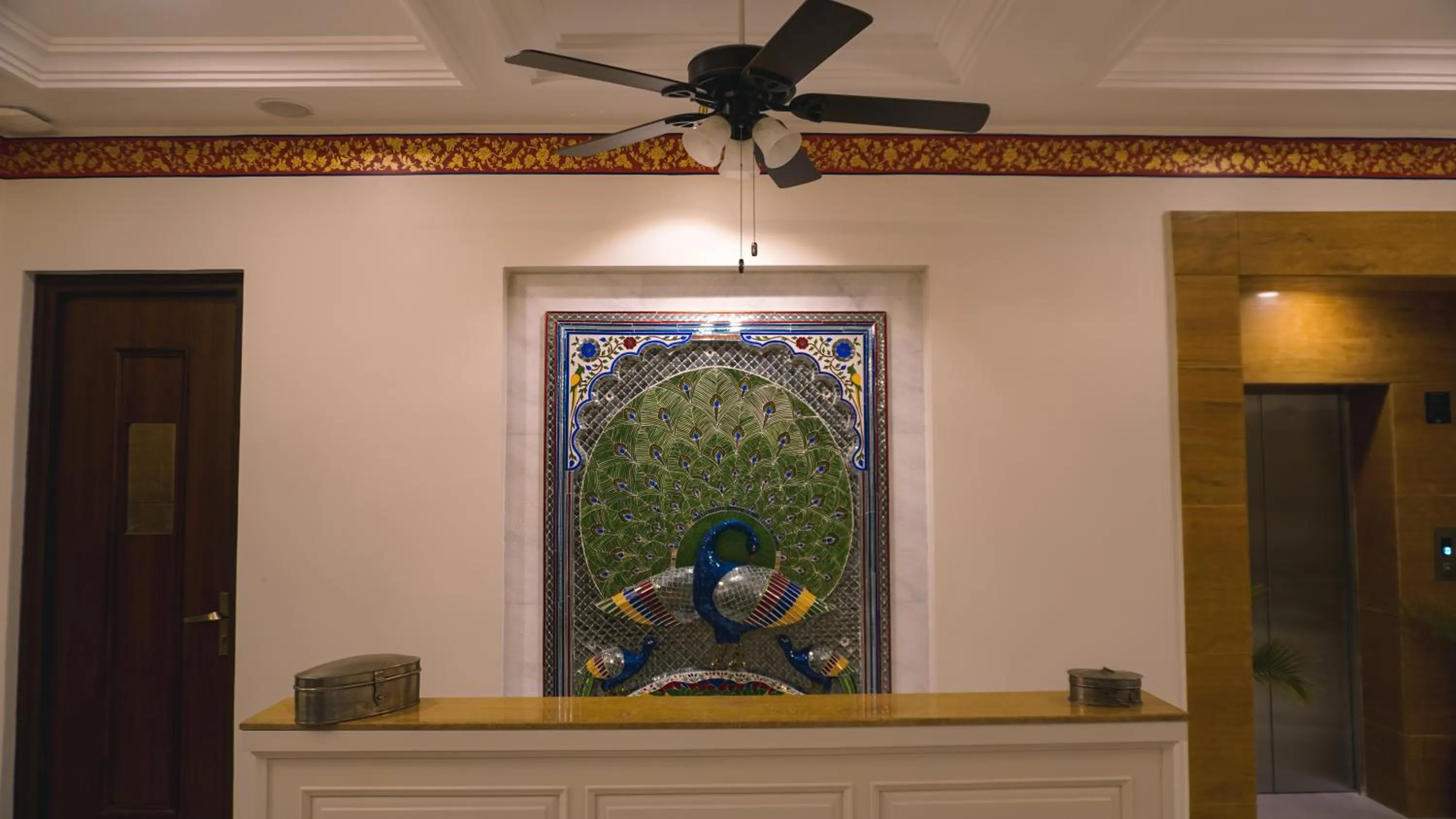 Lobby or reception in Hotel Naren Villa