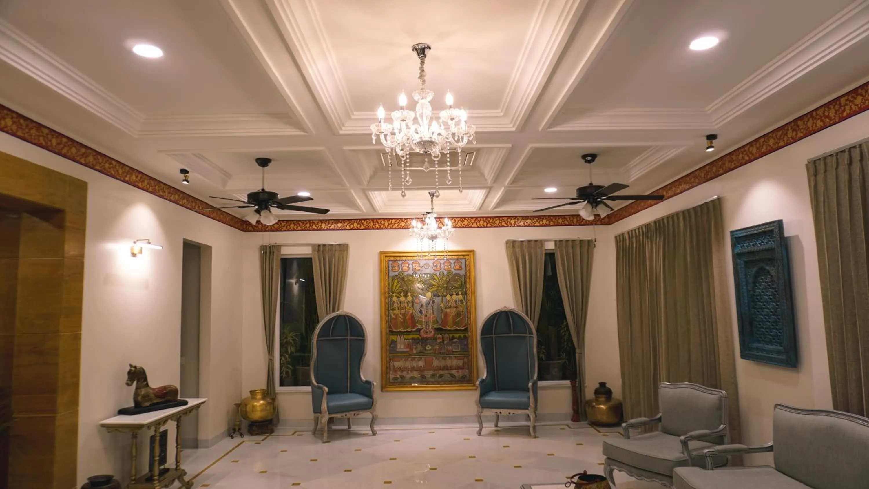 Living room in Hotel Naren Villa