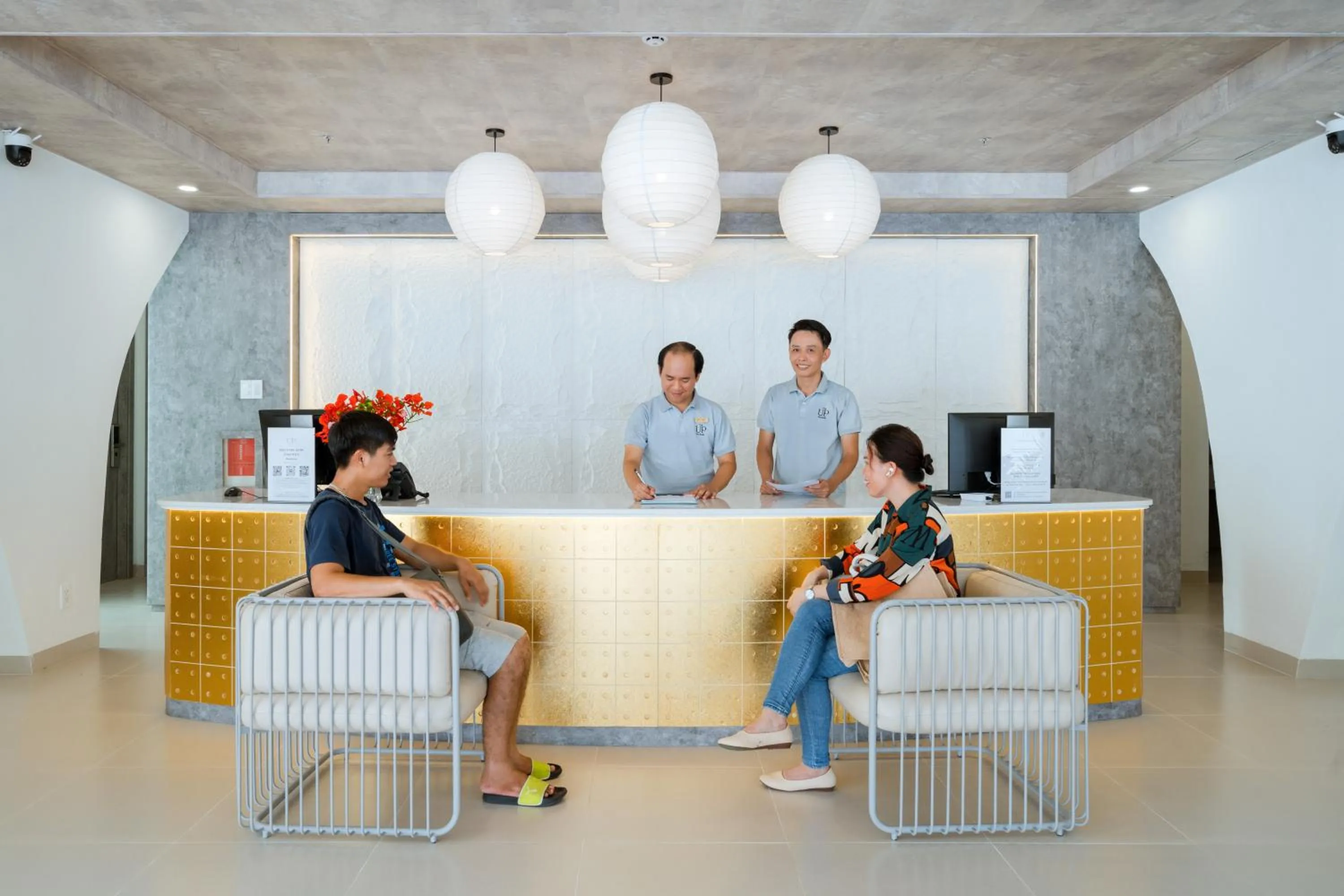 Lobby or reception in The Up Phu Quoc