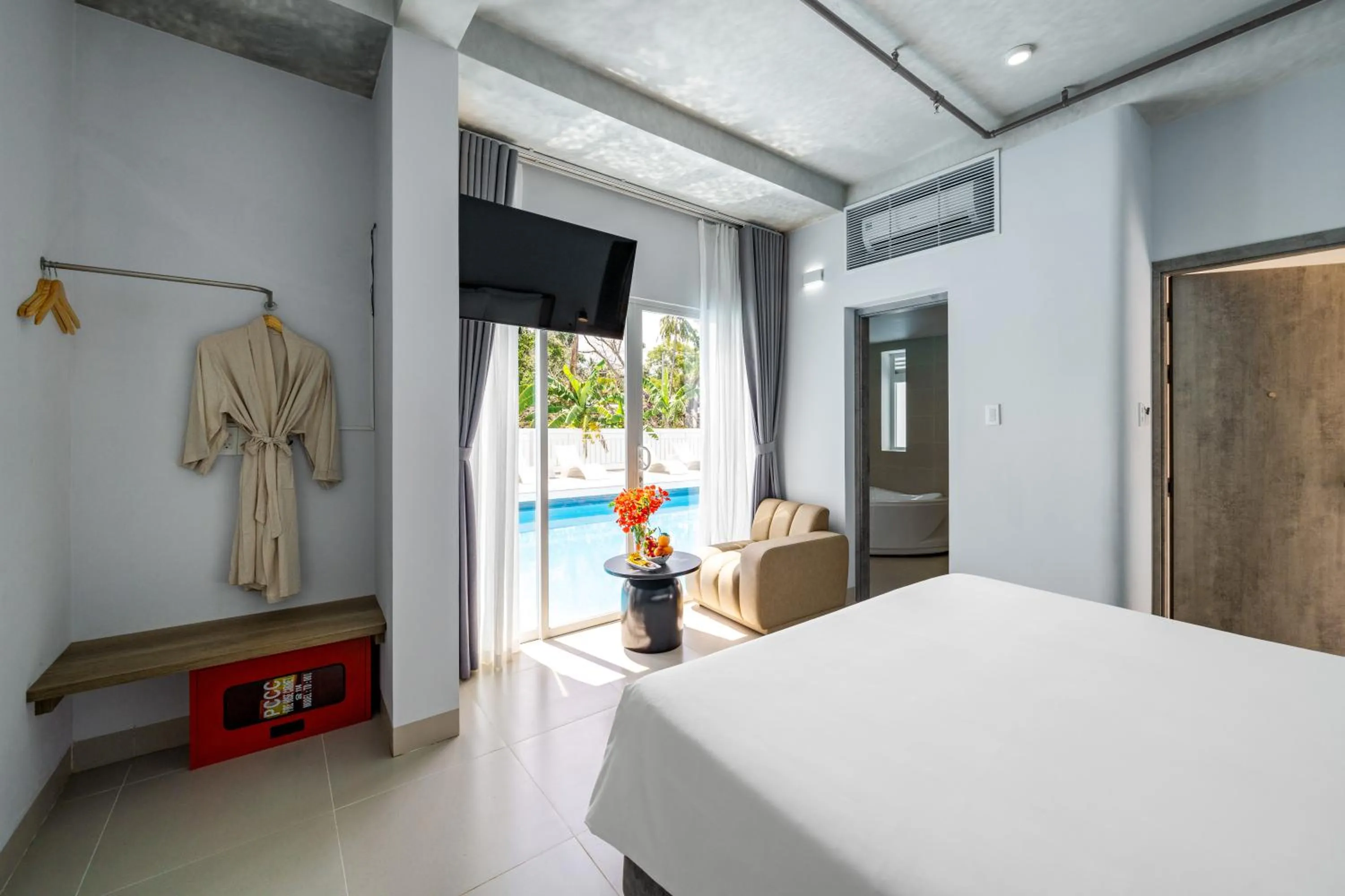 Pool view, Bed in The Up Phu Quoc