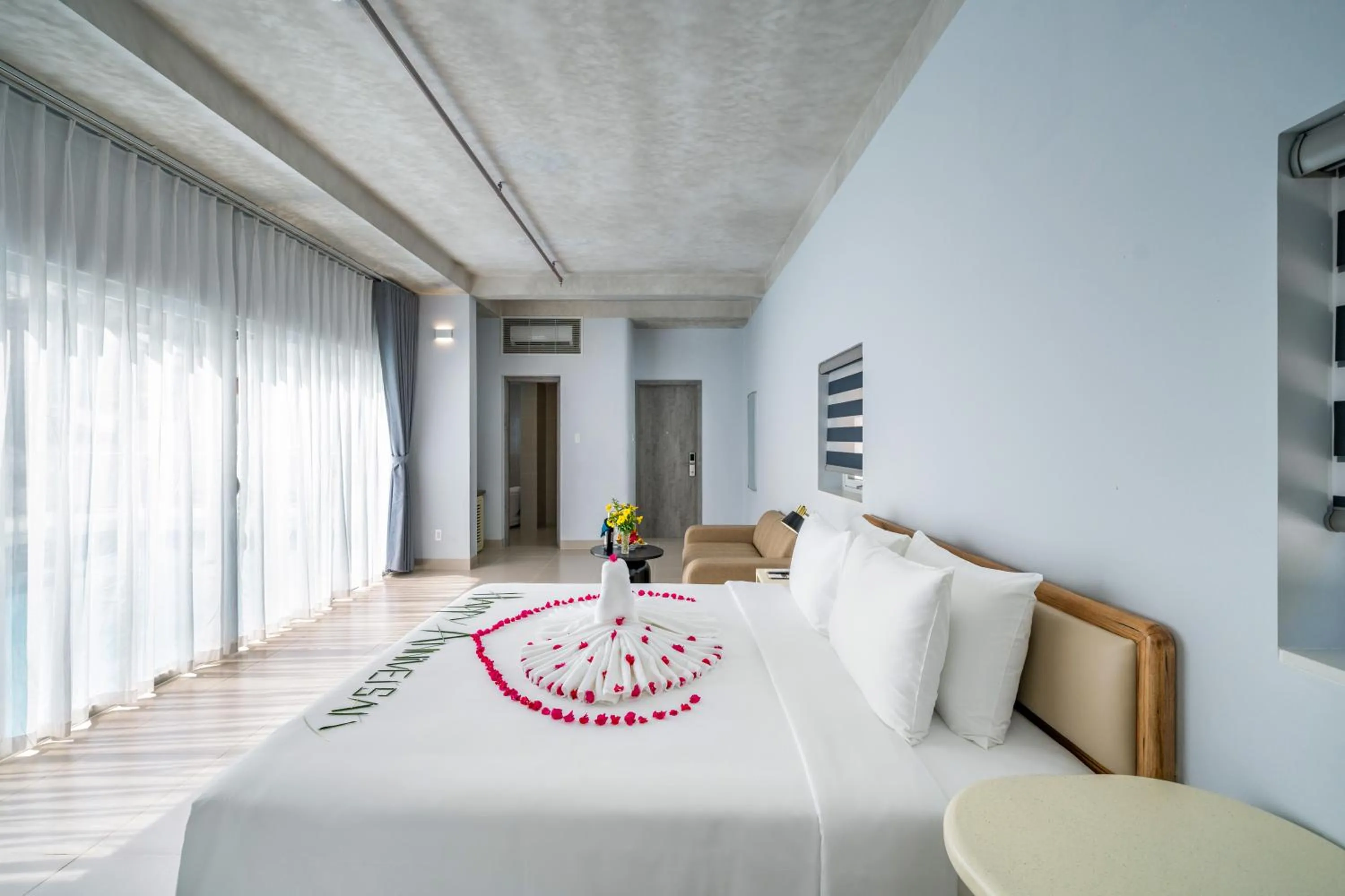 Bedroom, Bed in The Up Phu Quoc