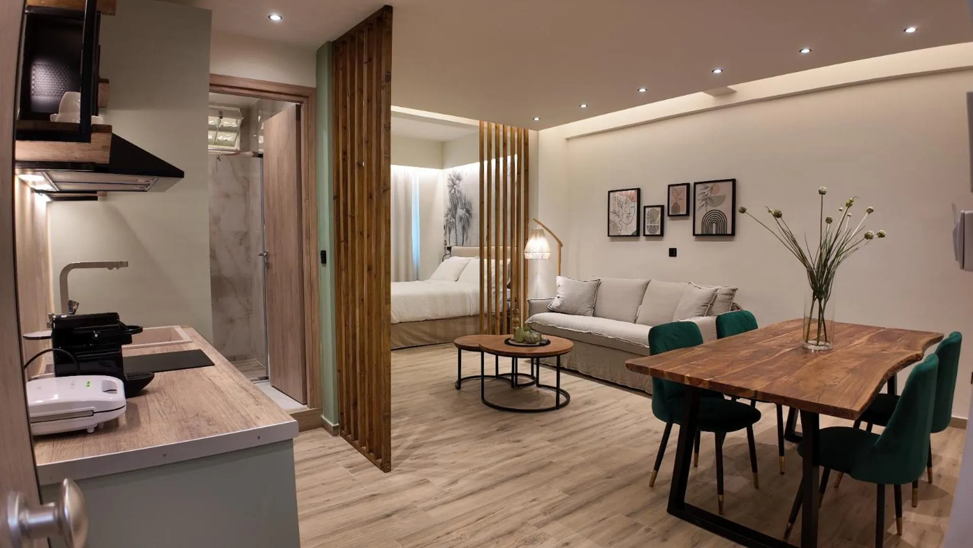 Kitchen or kitchenette in Euphoria Apartments Monastiraki