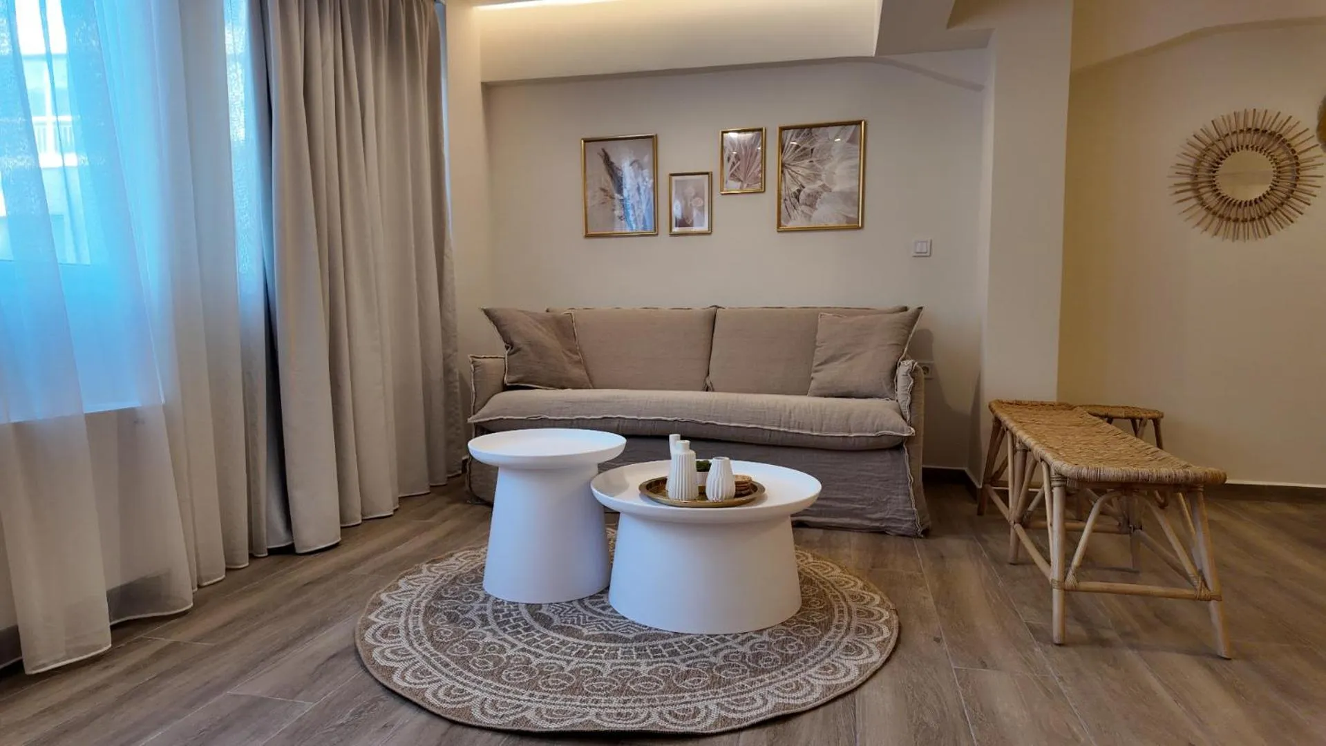 Living room in Euphoria Apartments Monastiraki