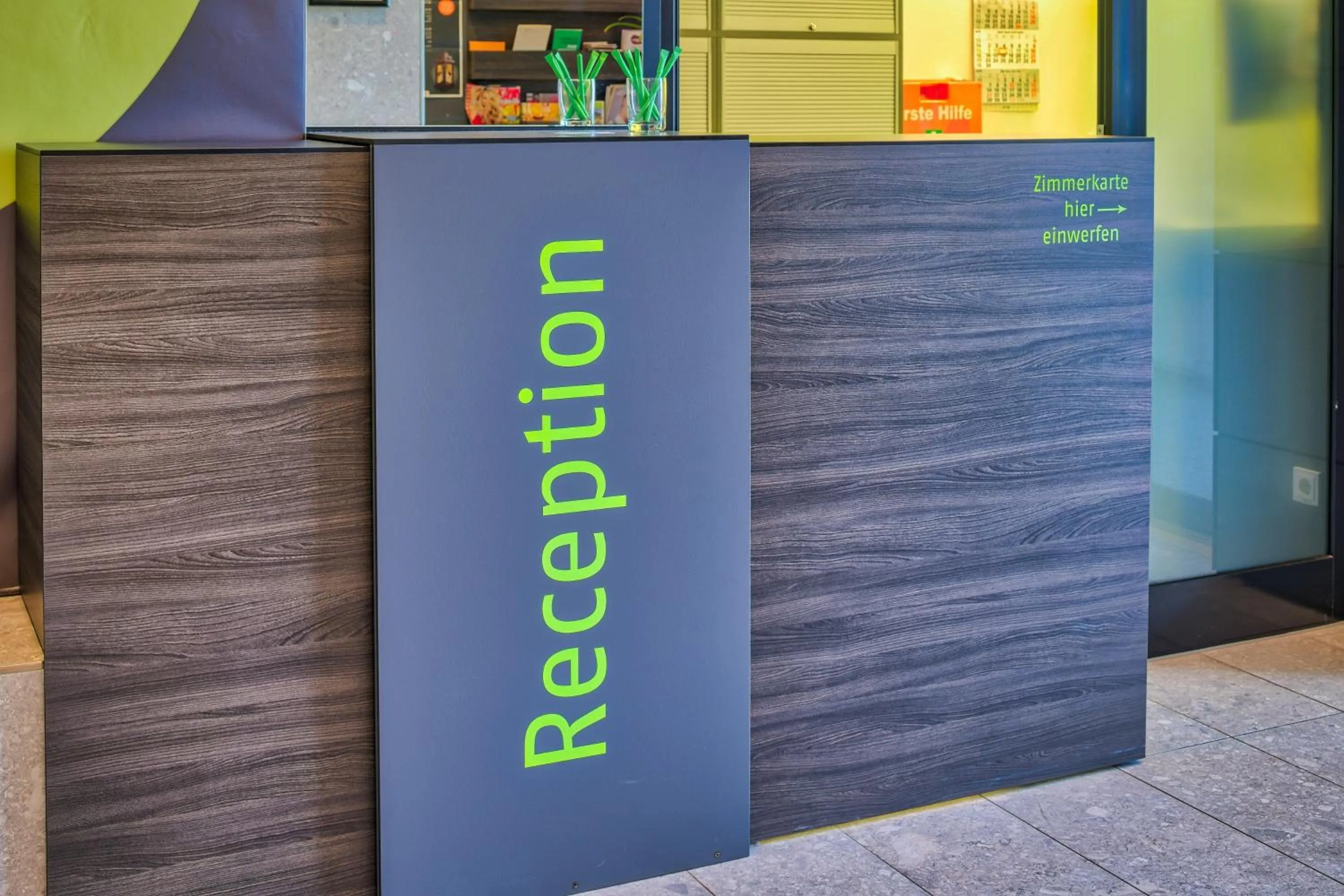 Lobby or reception in Economy-Hotel