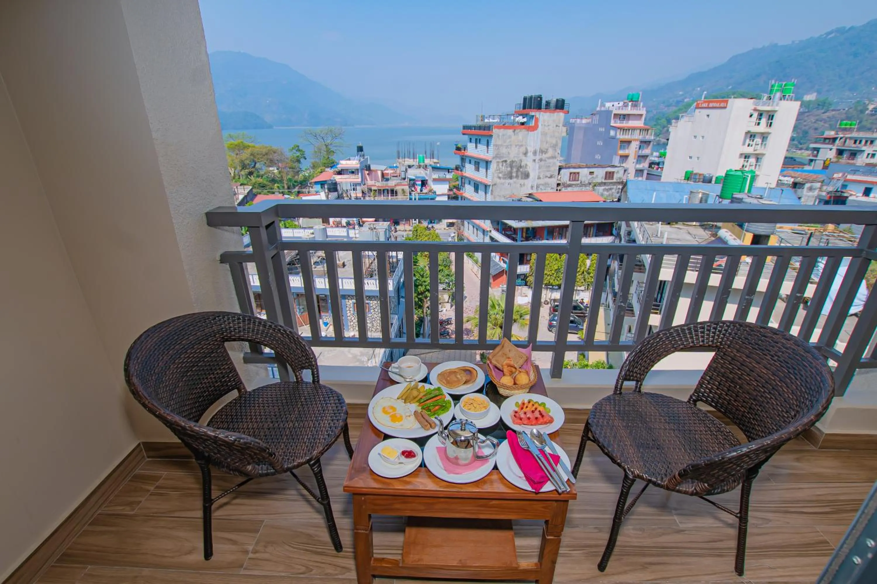View (from property/room) in Hotel Pokhara Village & SPA