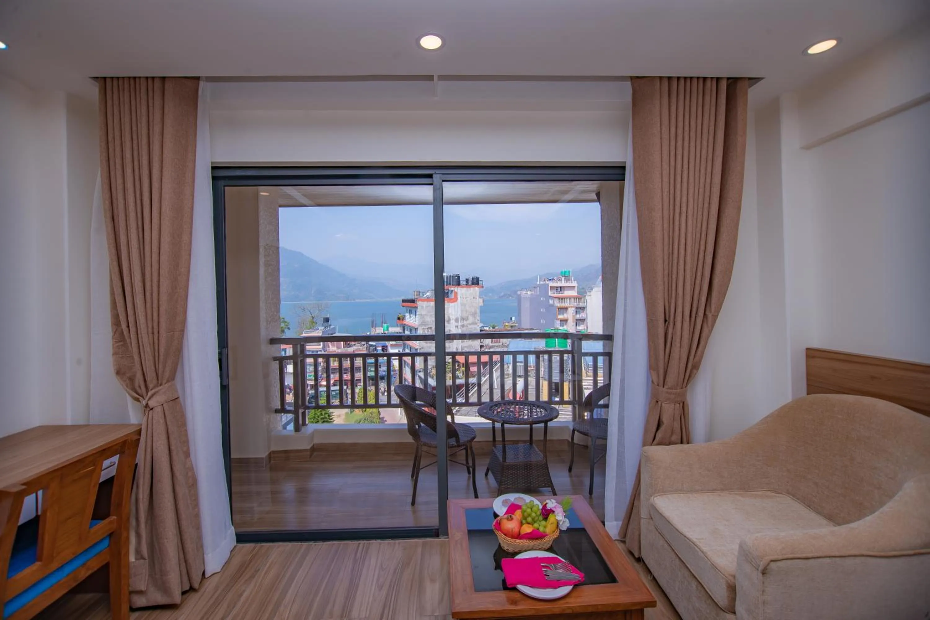 View (from property/room) in Hotel Pokhara Village & SPA