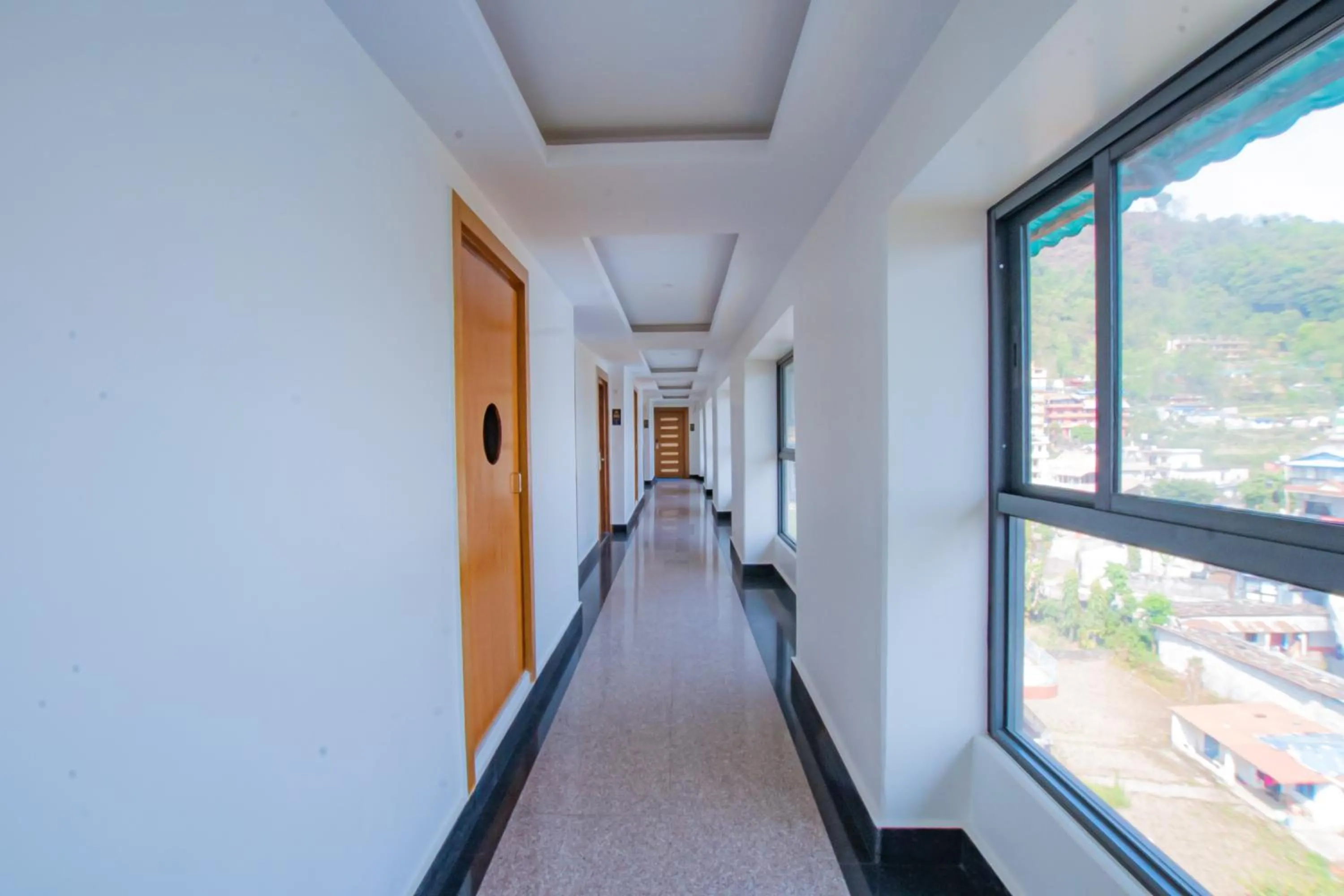 wardrobe in Hotel Pokhara Village & SPA