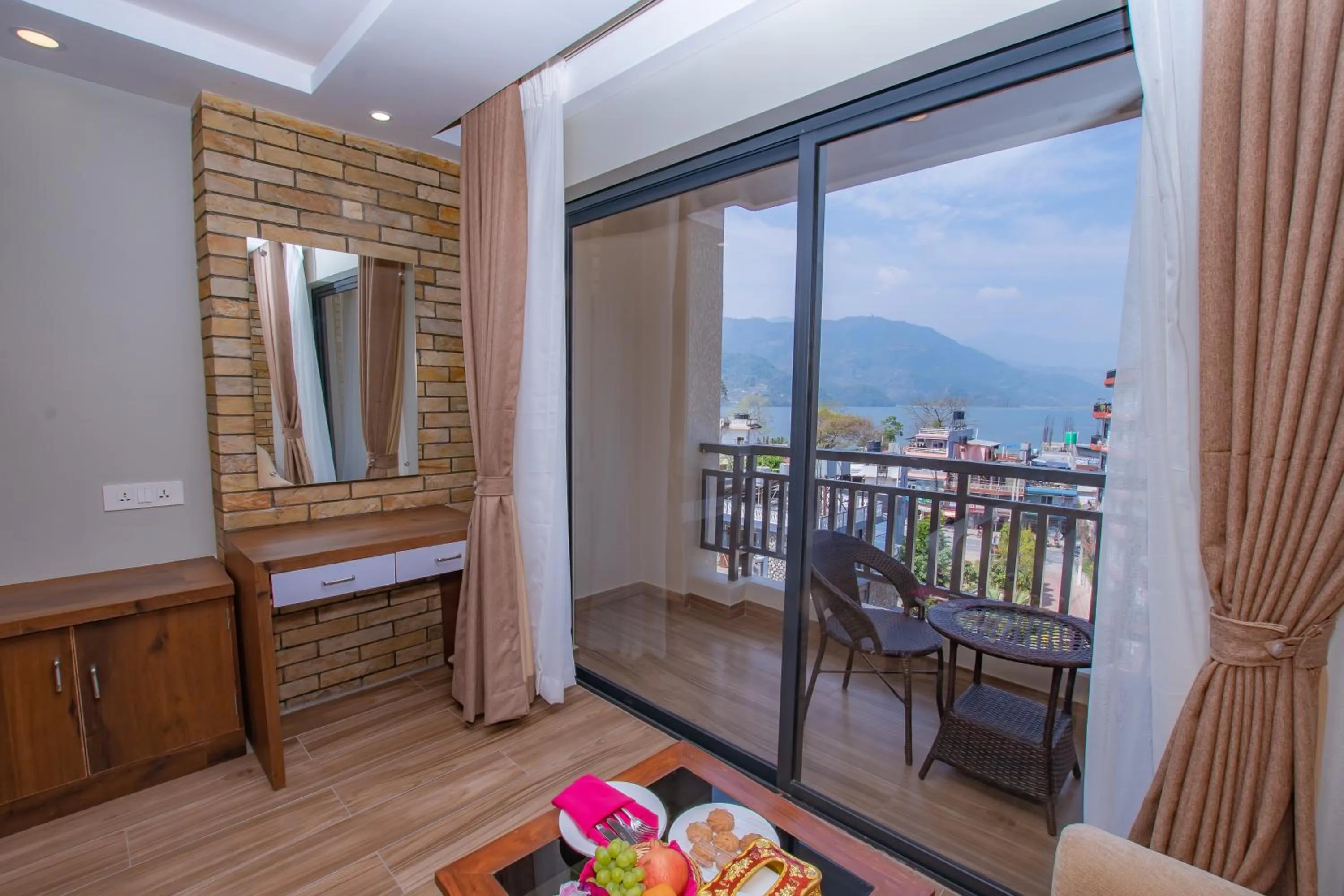 View (from property/room) in Hotel Pokhara Village & SPA