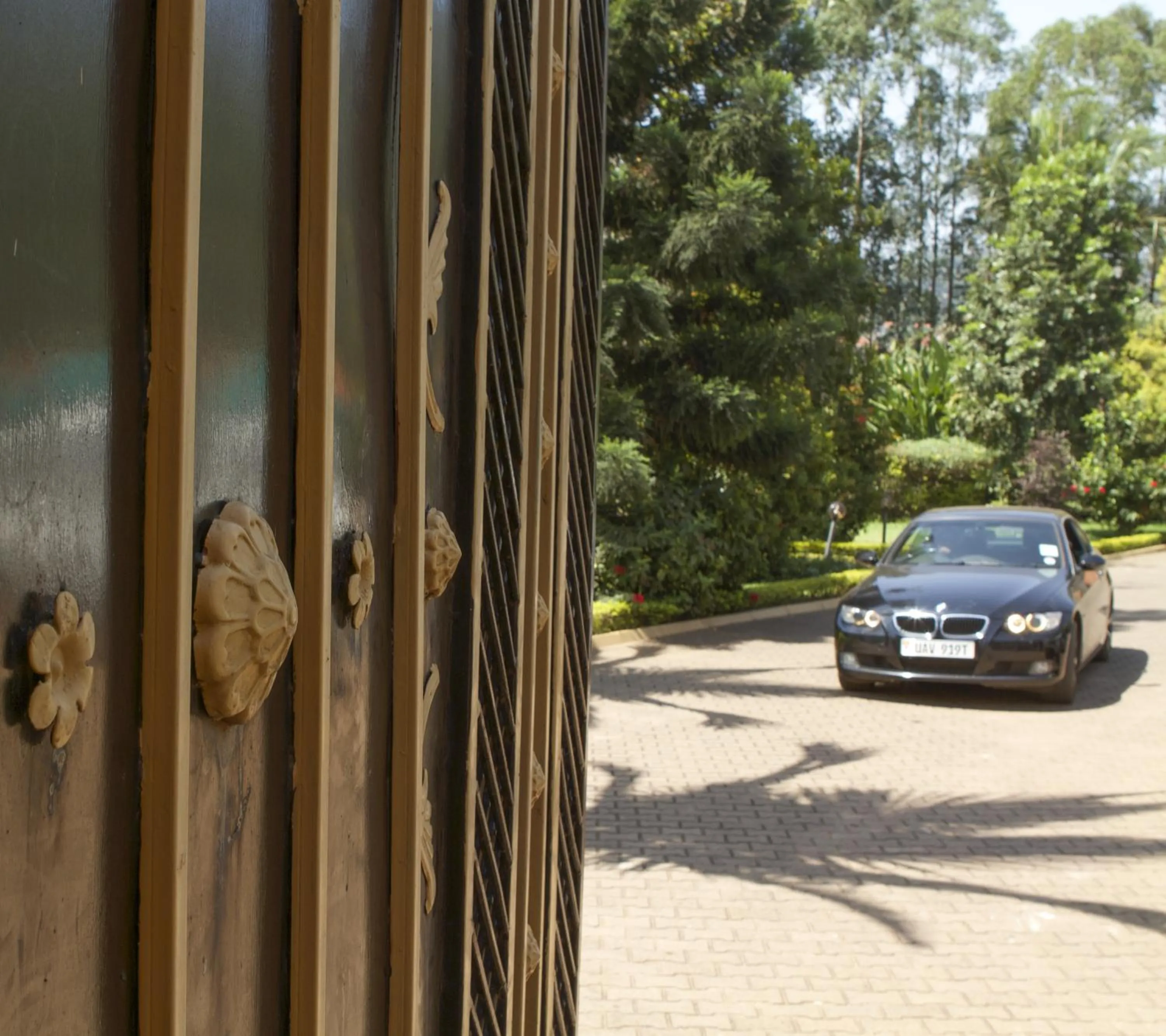 Facade/entrance in Olive Gardens Hotel Kampala