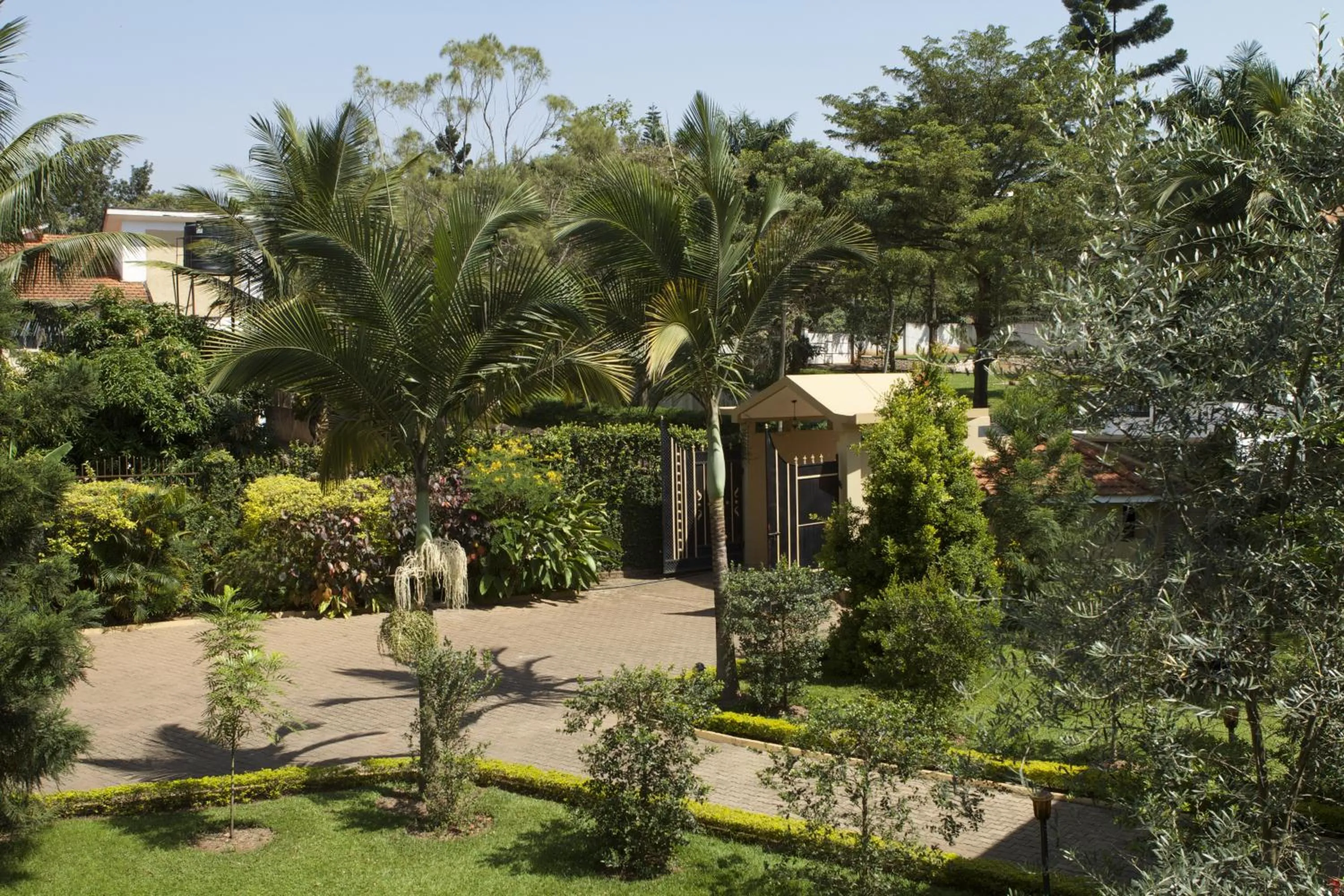 Garden in Olive Gardens Hotel Kampala