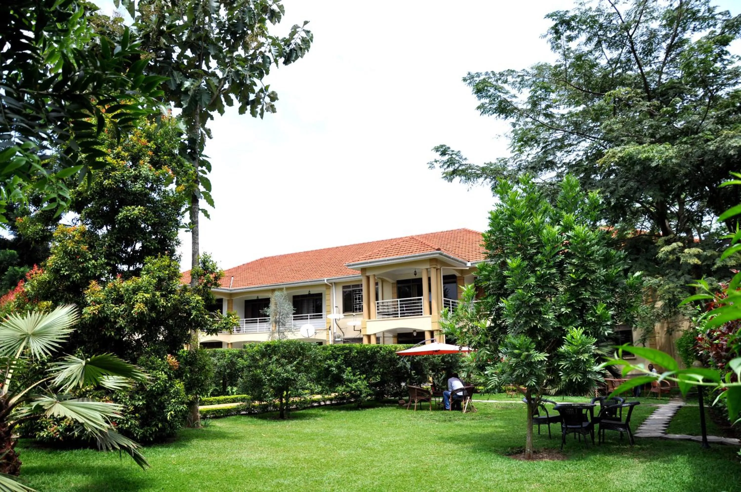 Garden in Olive Gardens Hotel Kampala