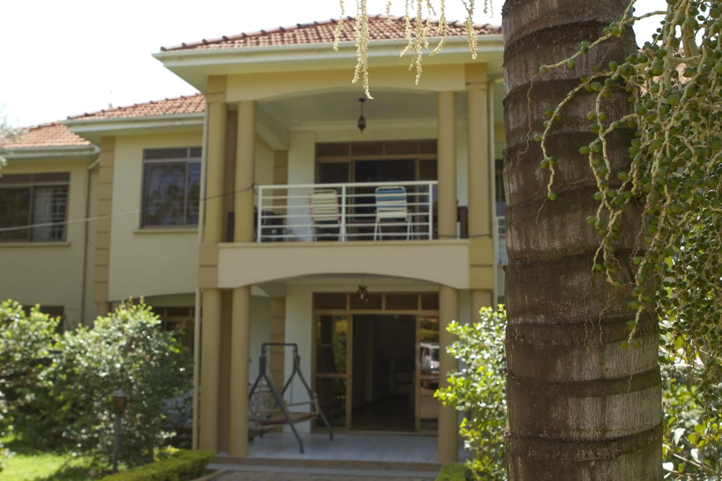 Facade/entrance in Olive Gardens Hotel Kampala
