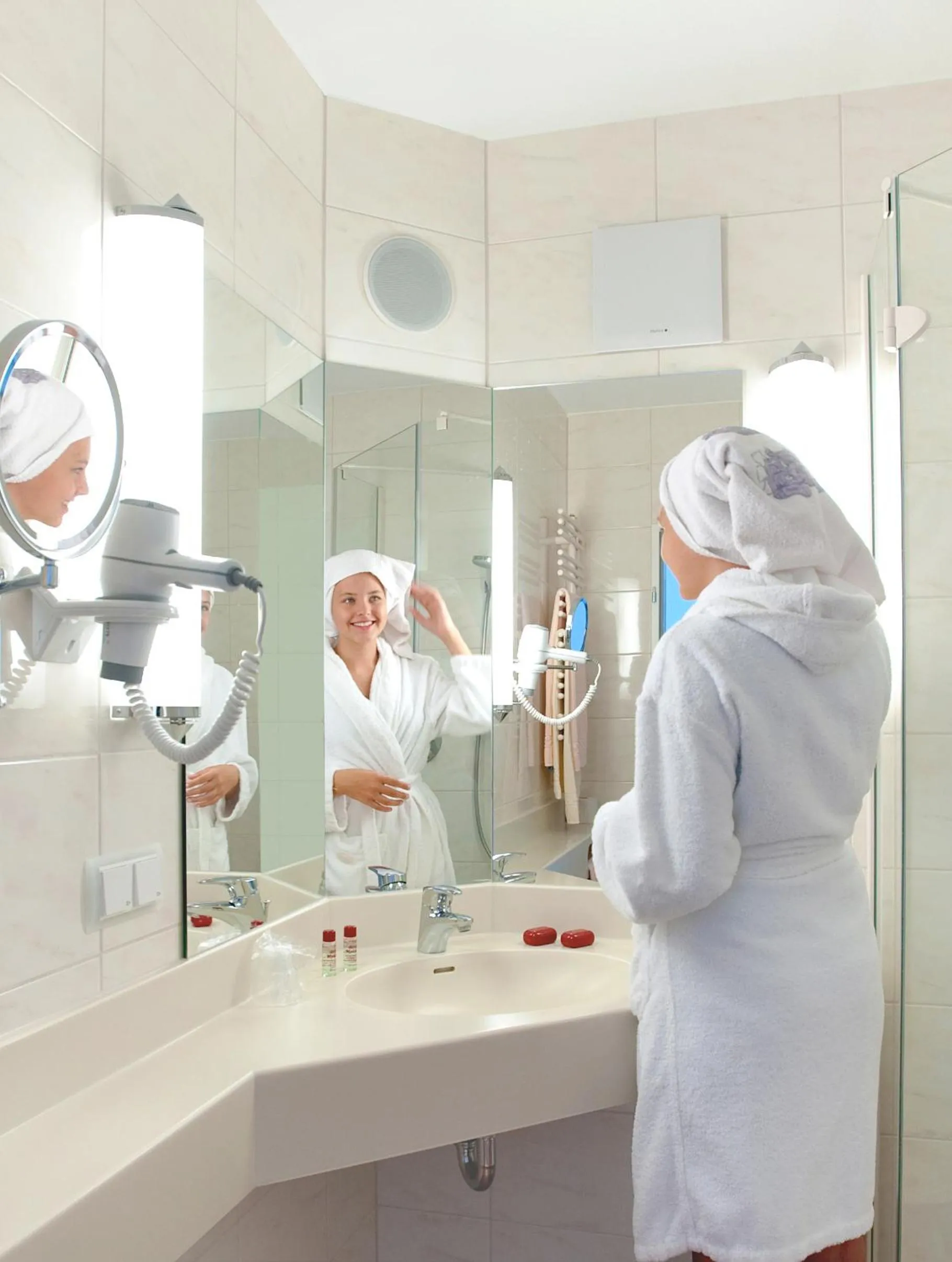 Bathroom in Hotel Malchen Garni