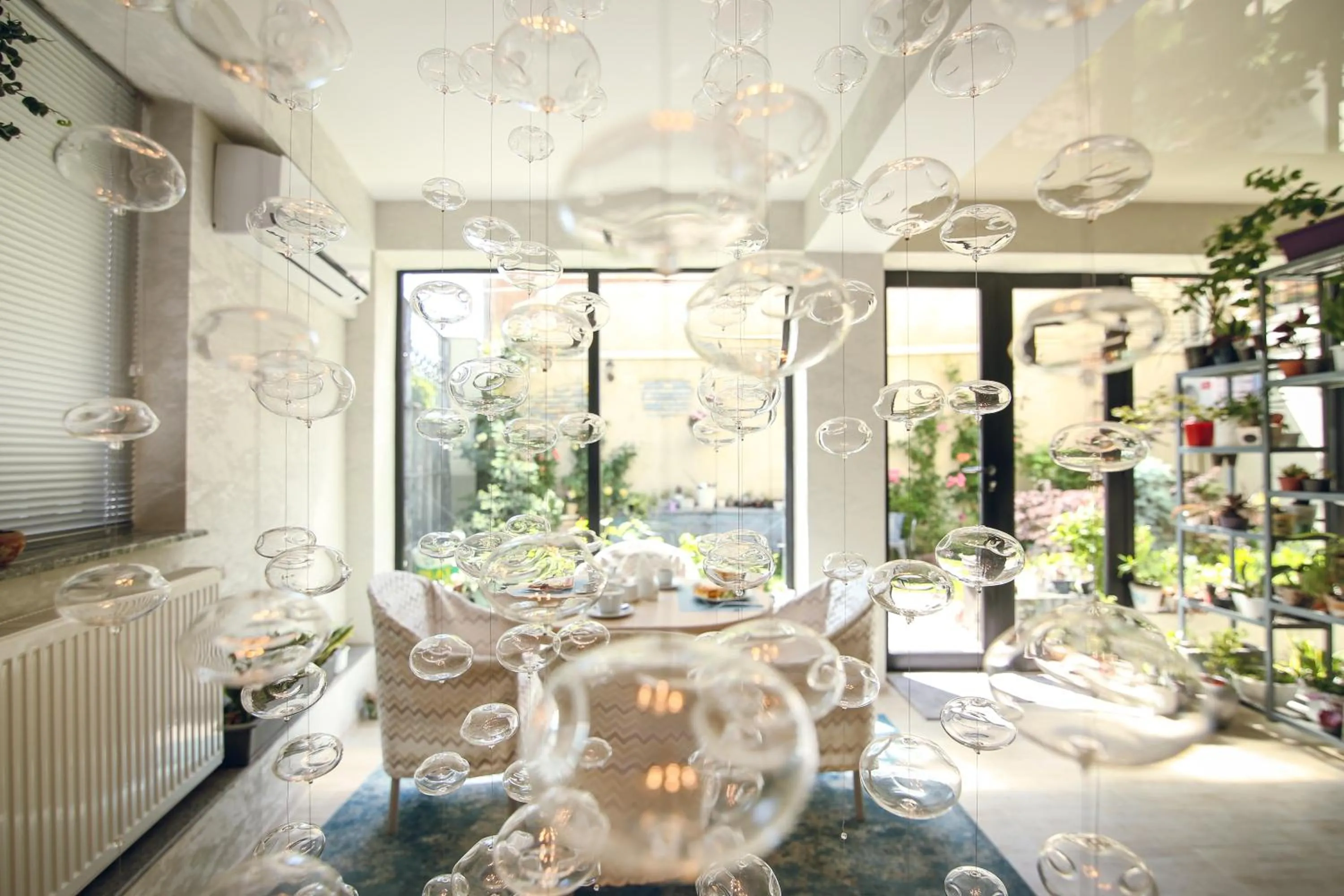 Decorative detail in Kenari Hotel