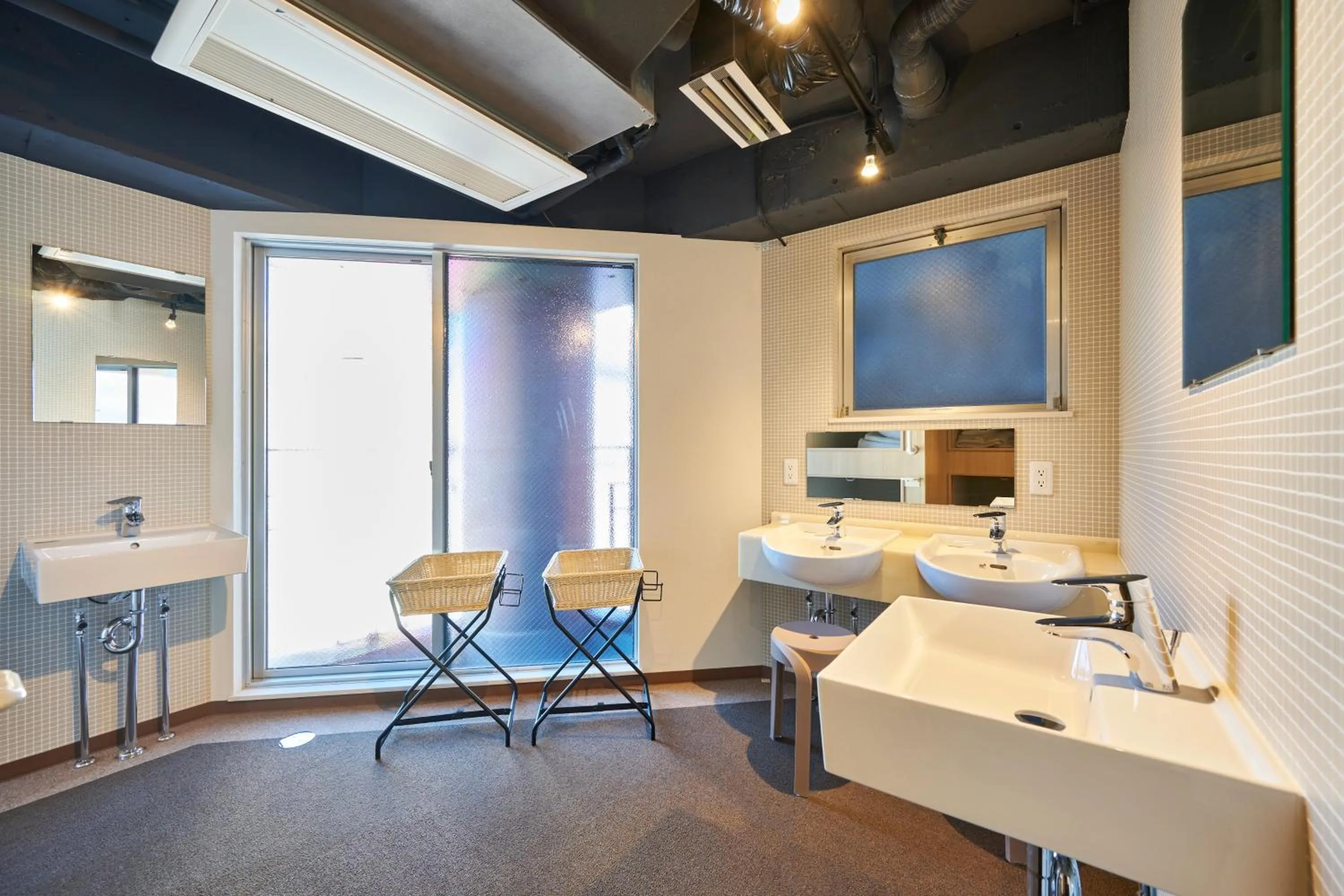 Bathroom in CAPSULE HOTEL CONTINUE NijojoKita