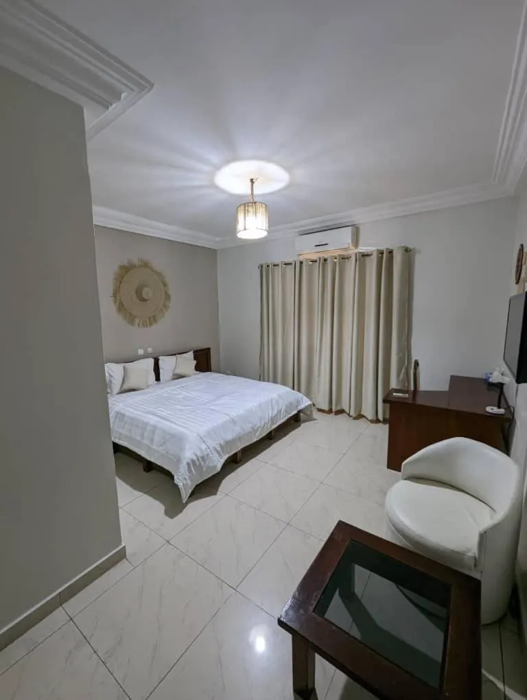 Bed in Acropole Hotel