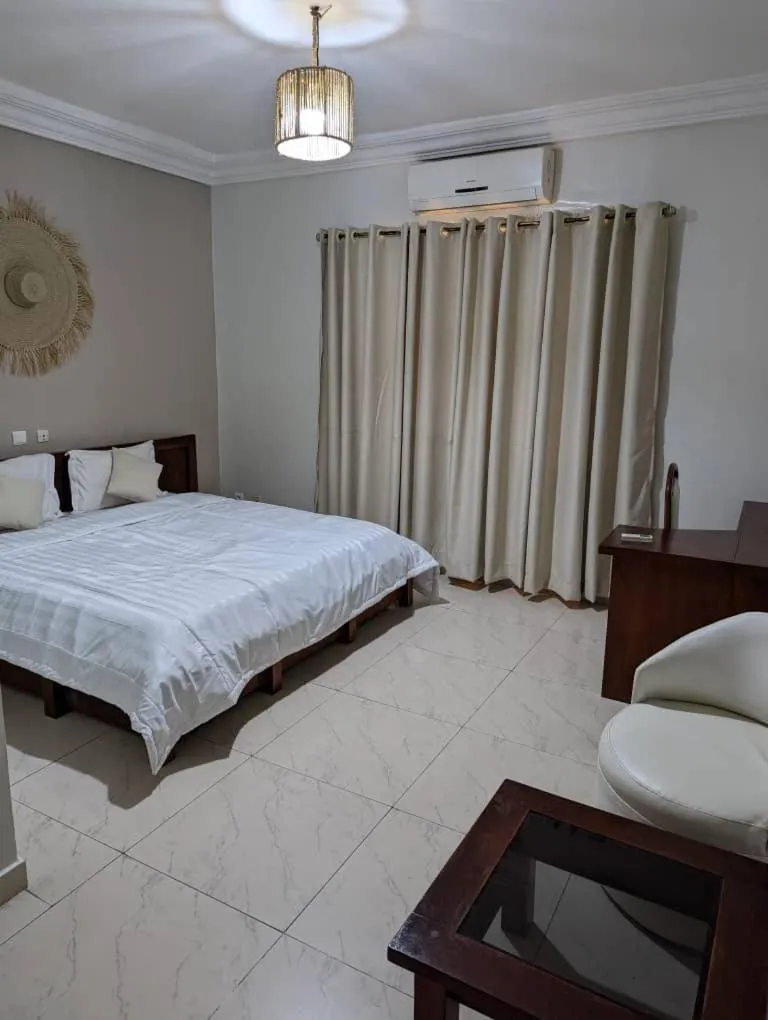 Bed in Acropole Hotel