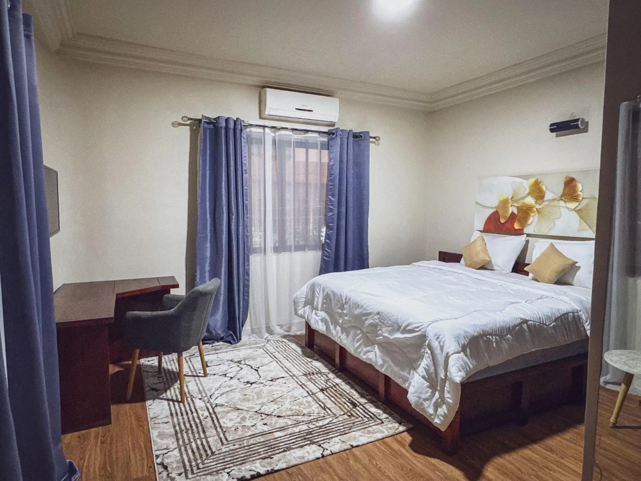 Bed in Acropole Hotel