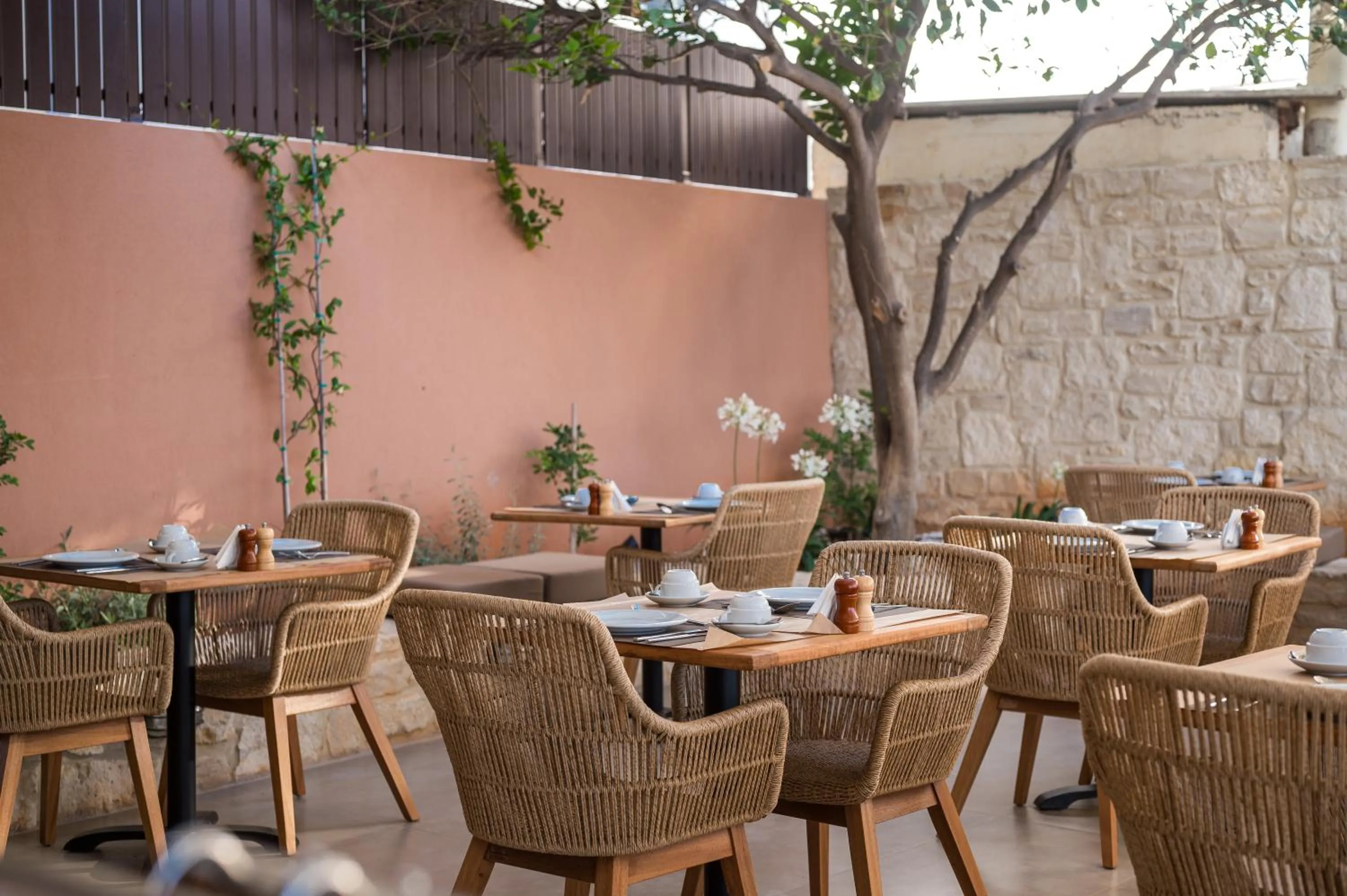 Restaurant/places to eat in Hotel Pyriá