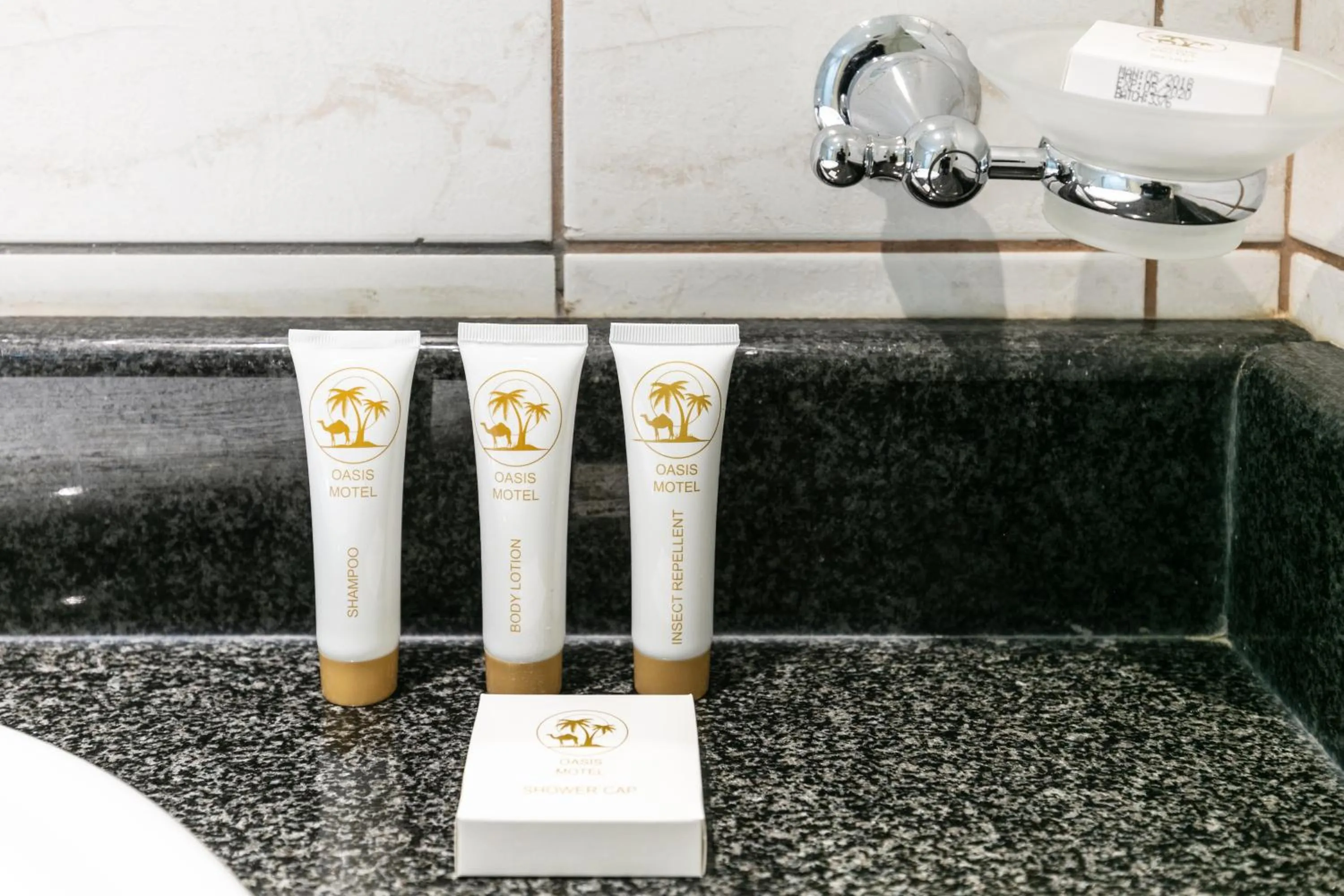 Bathroom in Oasis Motel