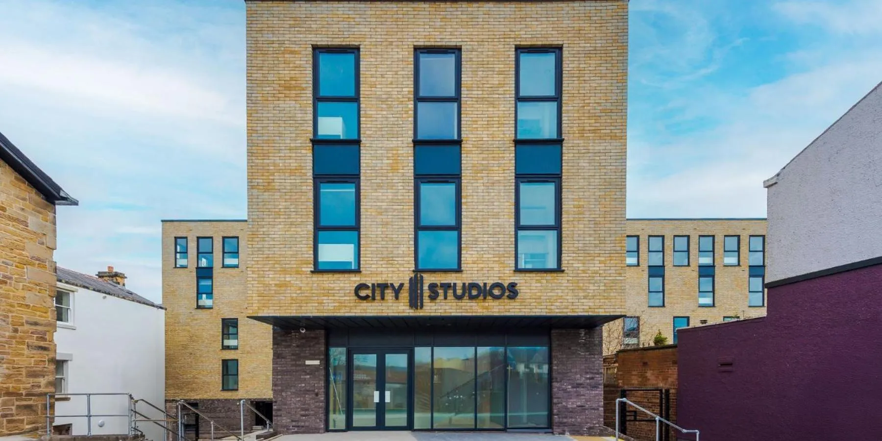 Property building in City Studios, Preston