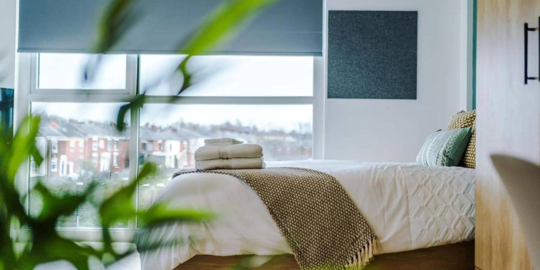 Bed in City Studios, Preston