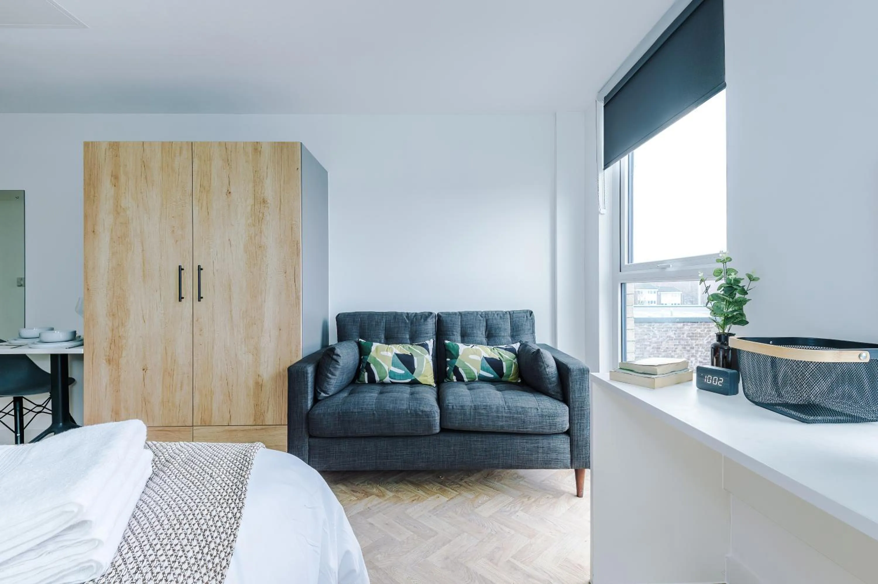 Bedroom, Bed in City Studios, Preston