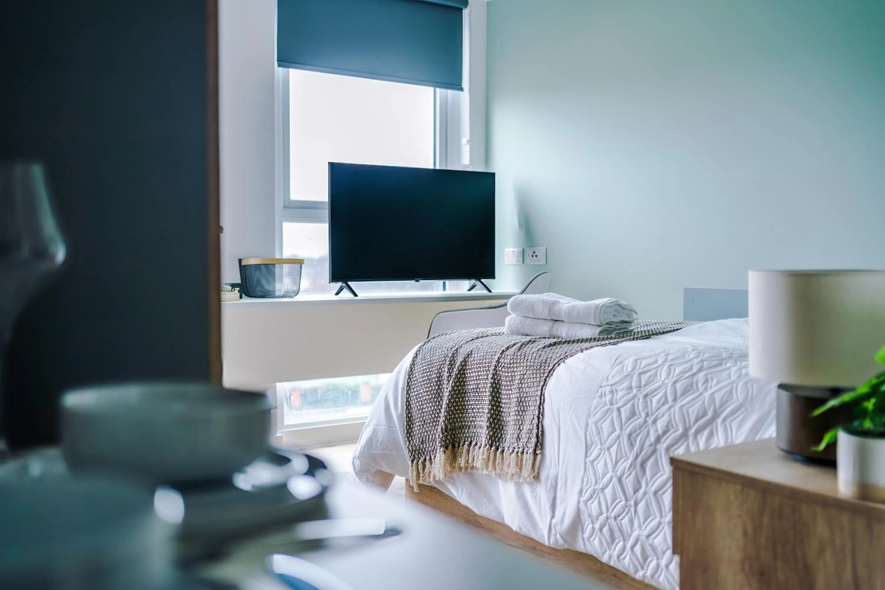 Bed in City Studios, Preston