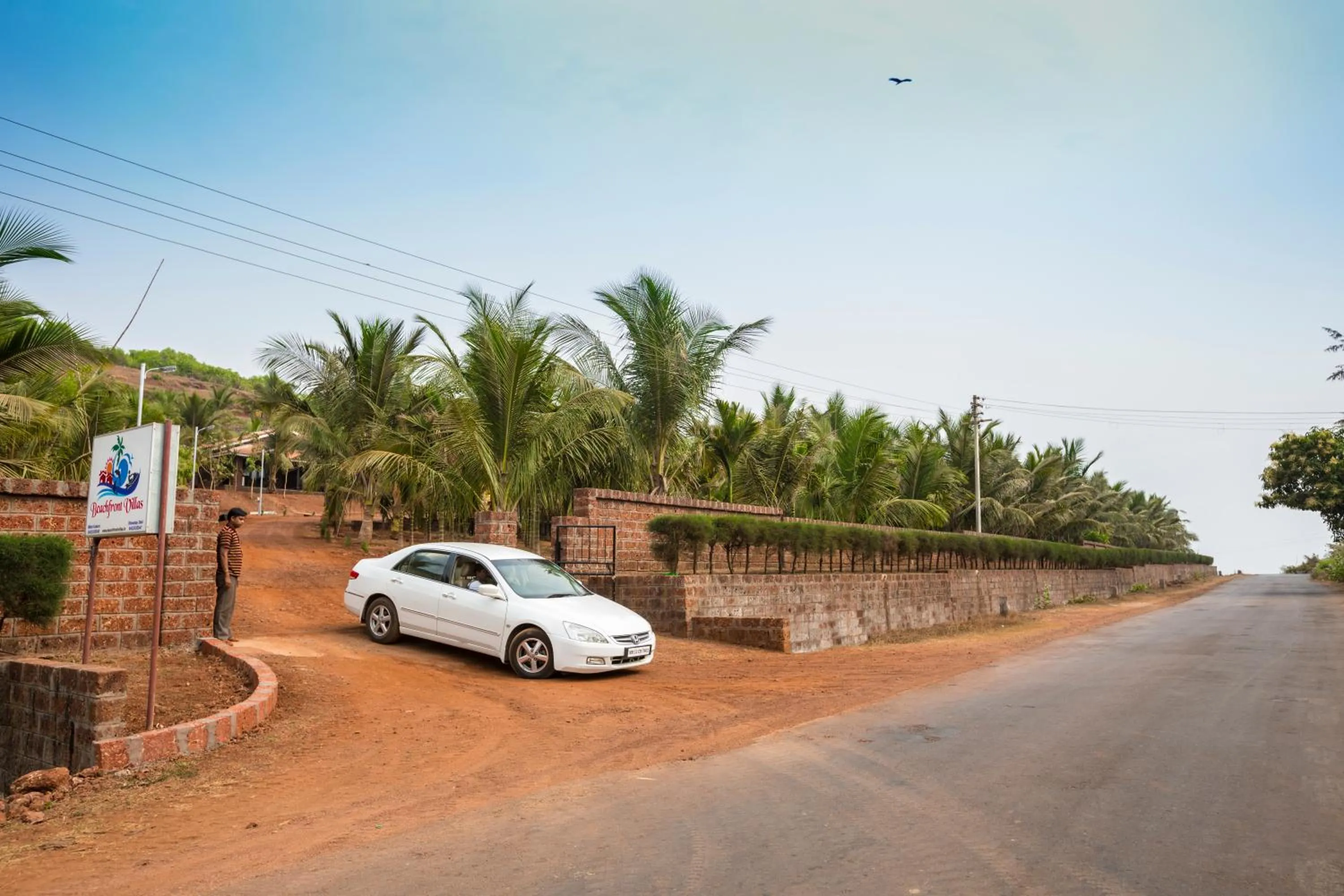 Facade/entrance in Beachfront Villas