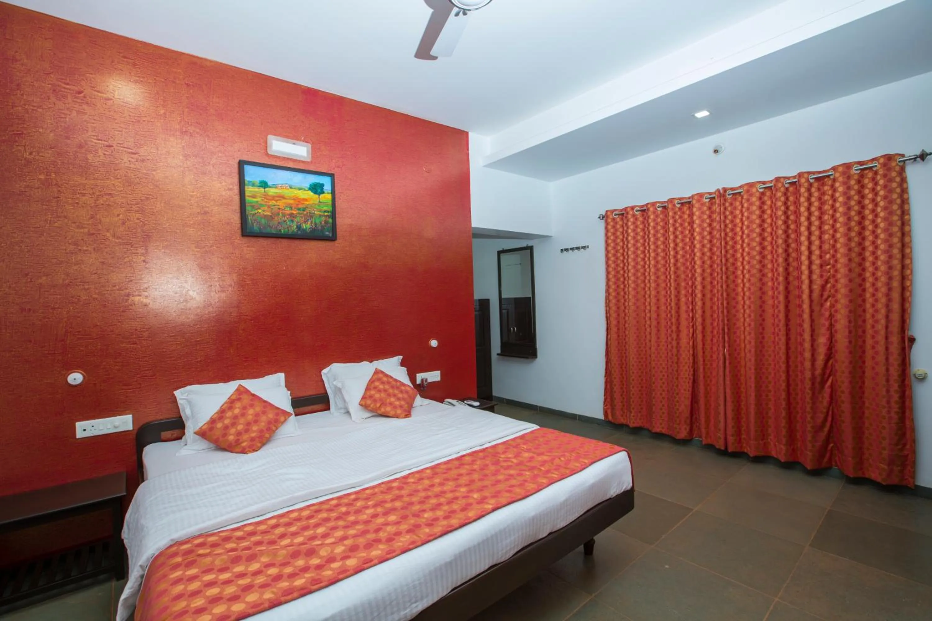 Bedroom, Bed in Beachfront Villas