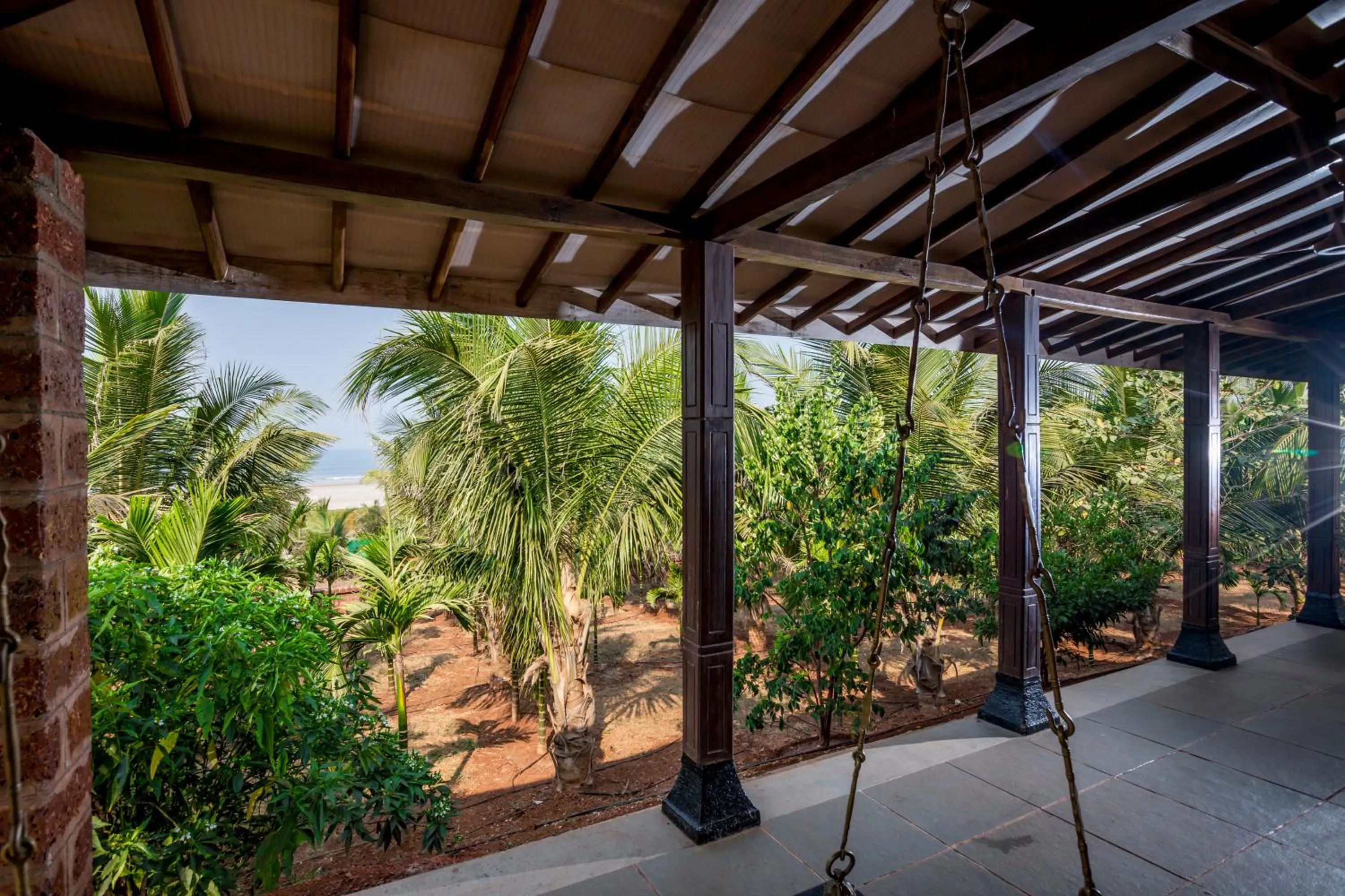 Balcony/Terrace in Beachfront Villas