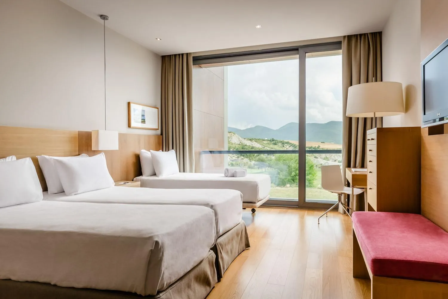 View (from property/room), Bed in ​Exe Las Margas Golf
