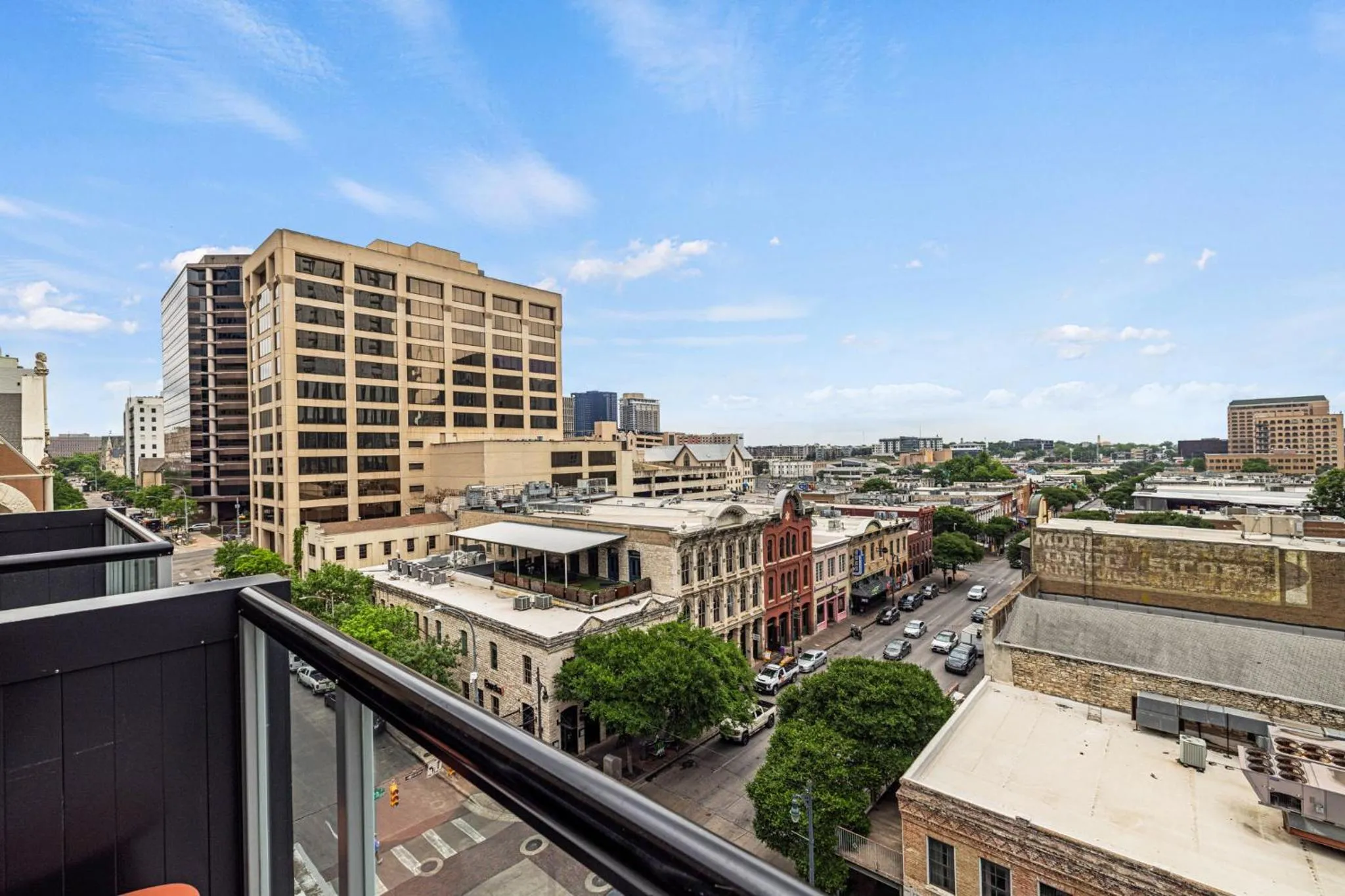 City view in Littlefield Lofts, Hosted by Placemakr - 6th St