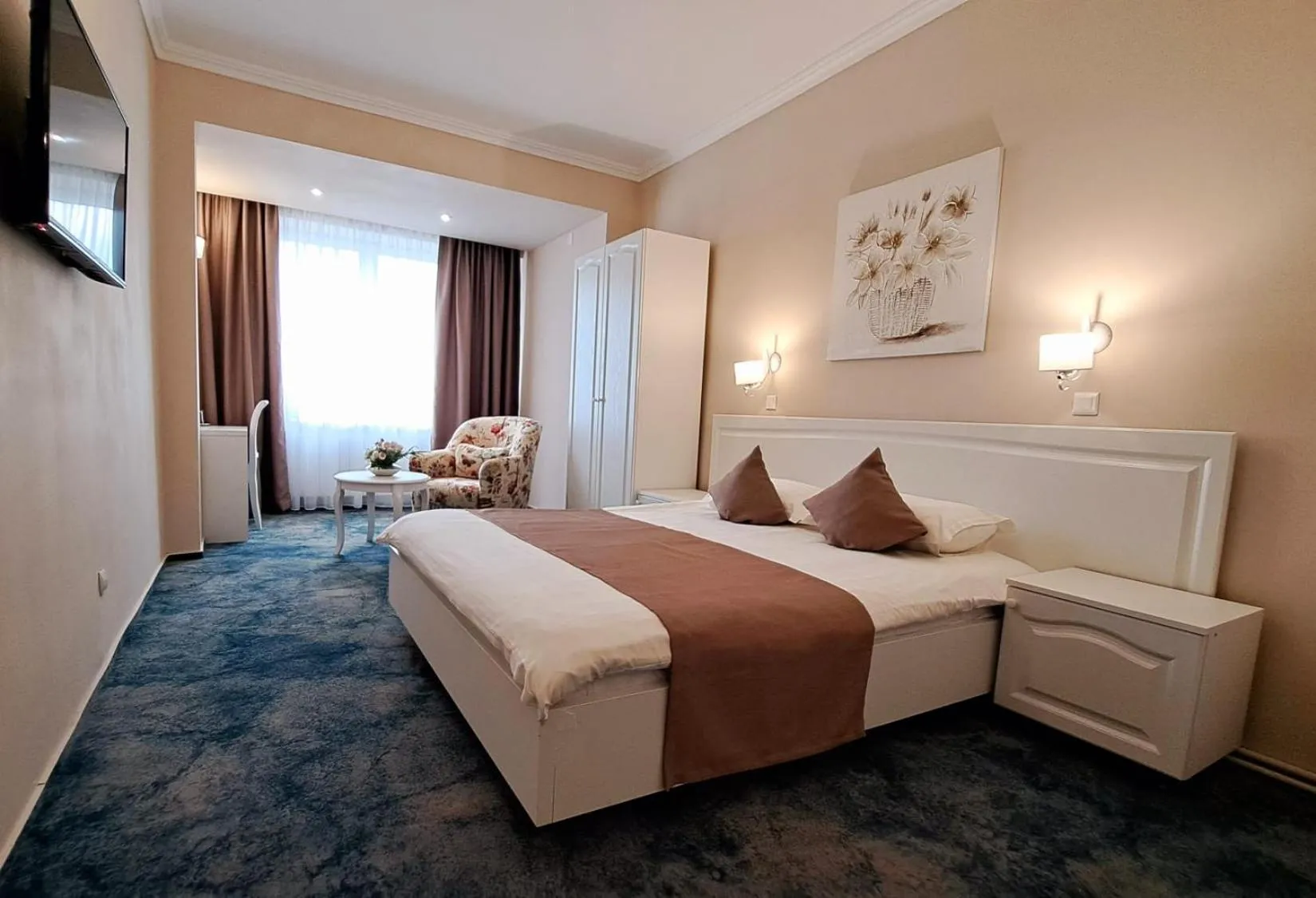 Bed in Pensiunea Diamant