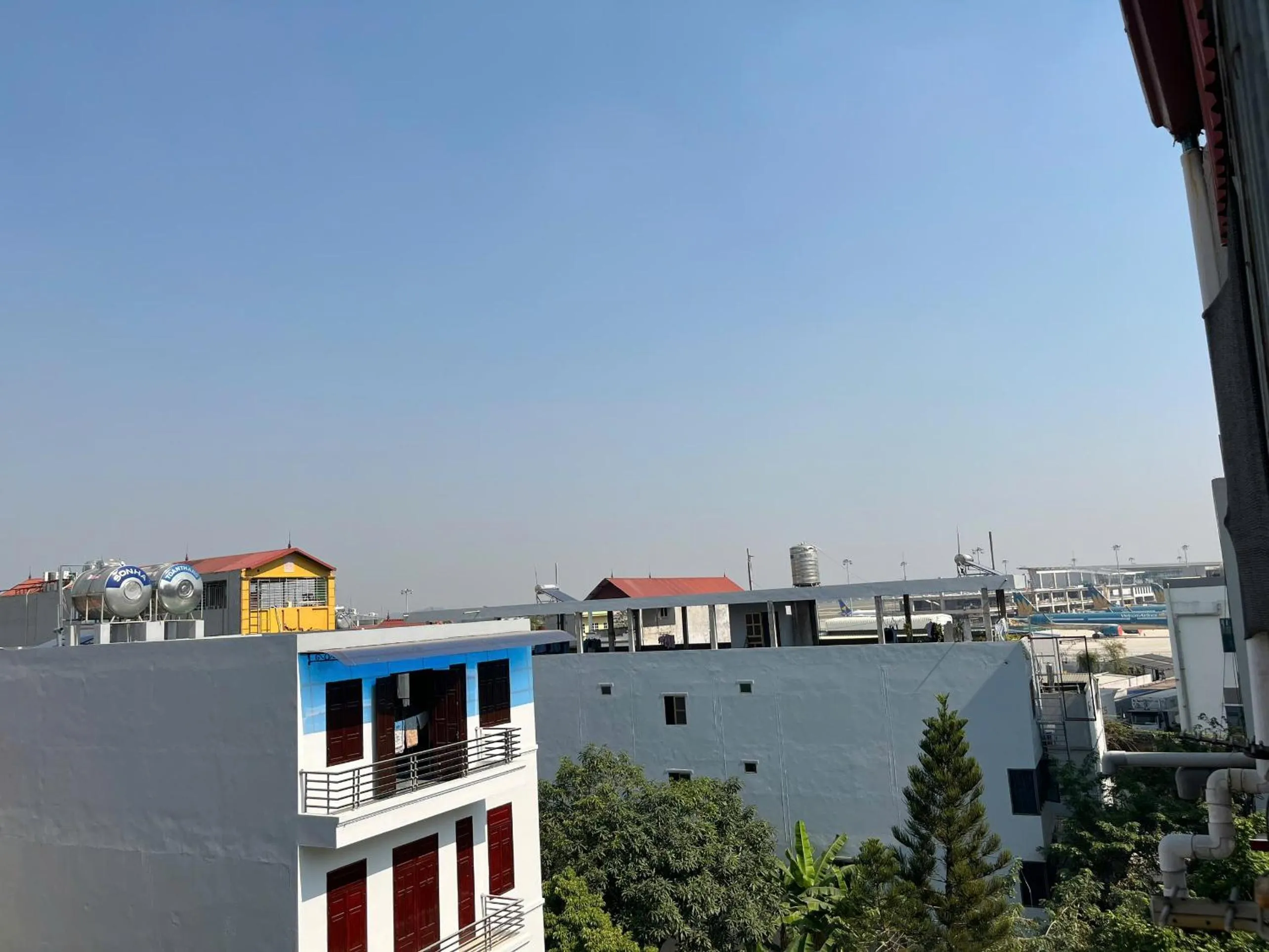 Natural landscape in Huy Hoang Airport