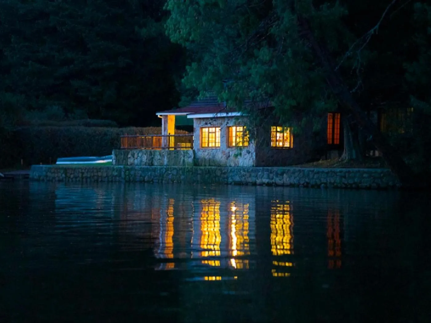 View (from property/room) in Lake Naverone Holiday Cottages