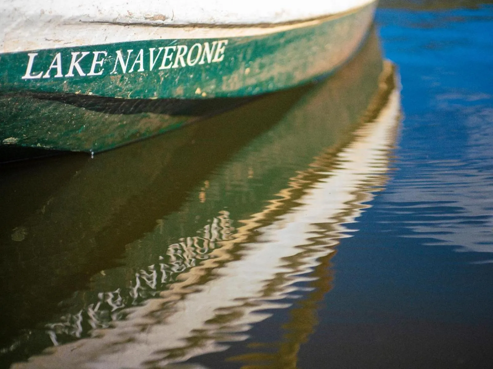 Lake view in Lake Naverone Holiday Cottages
