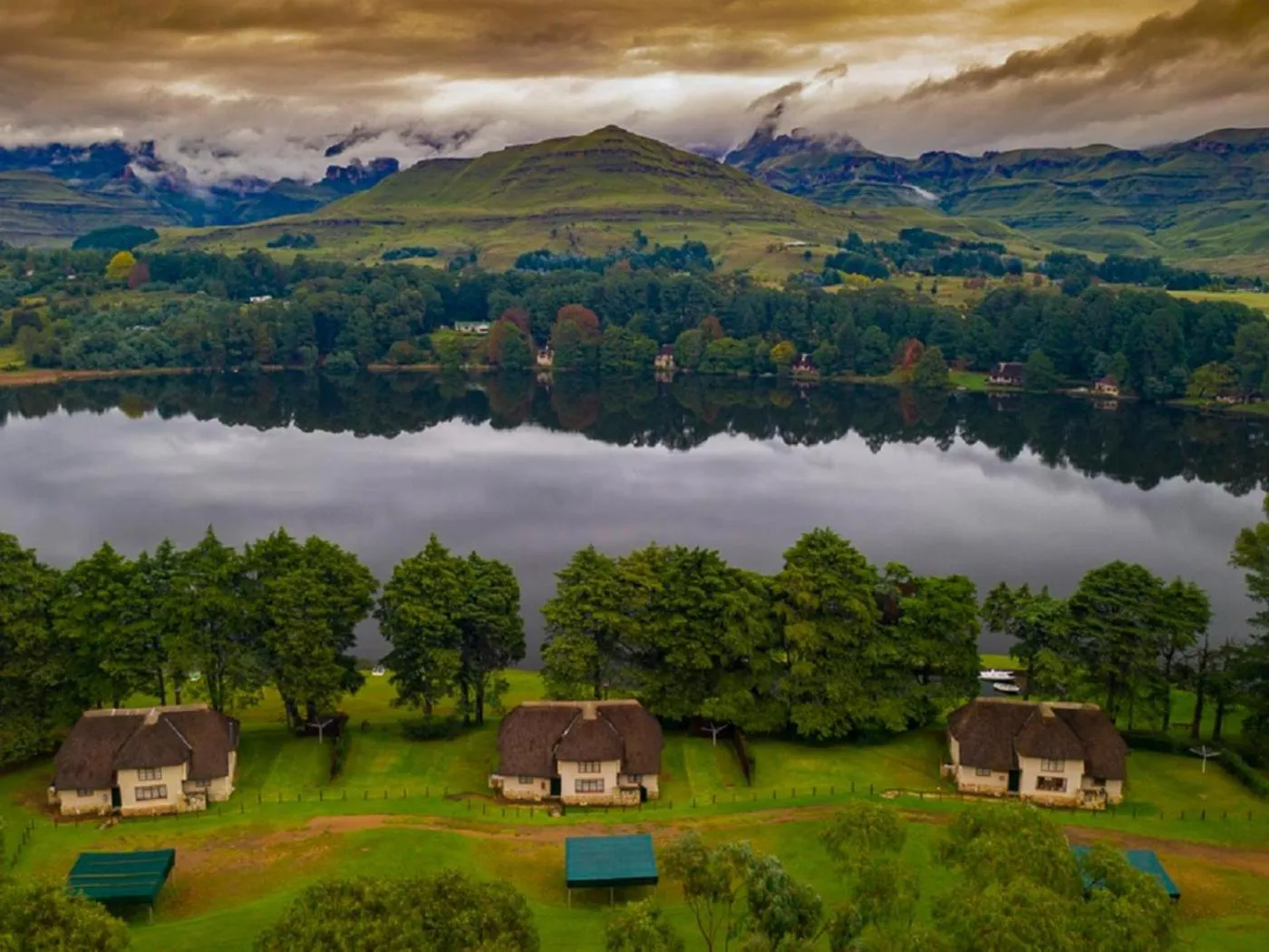 View (from property/room) in Lake Naverone Holiday Cottages