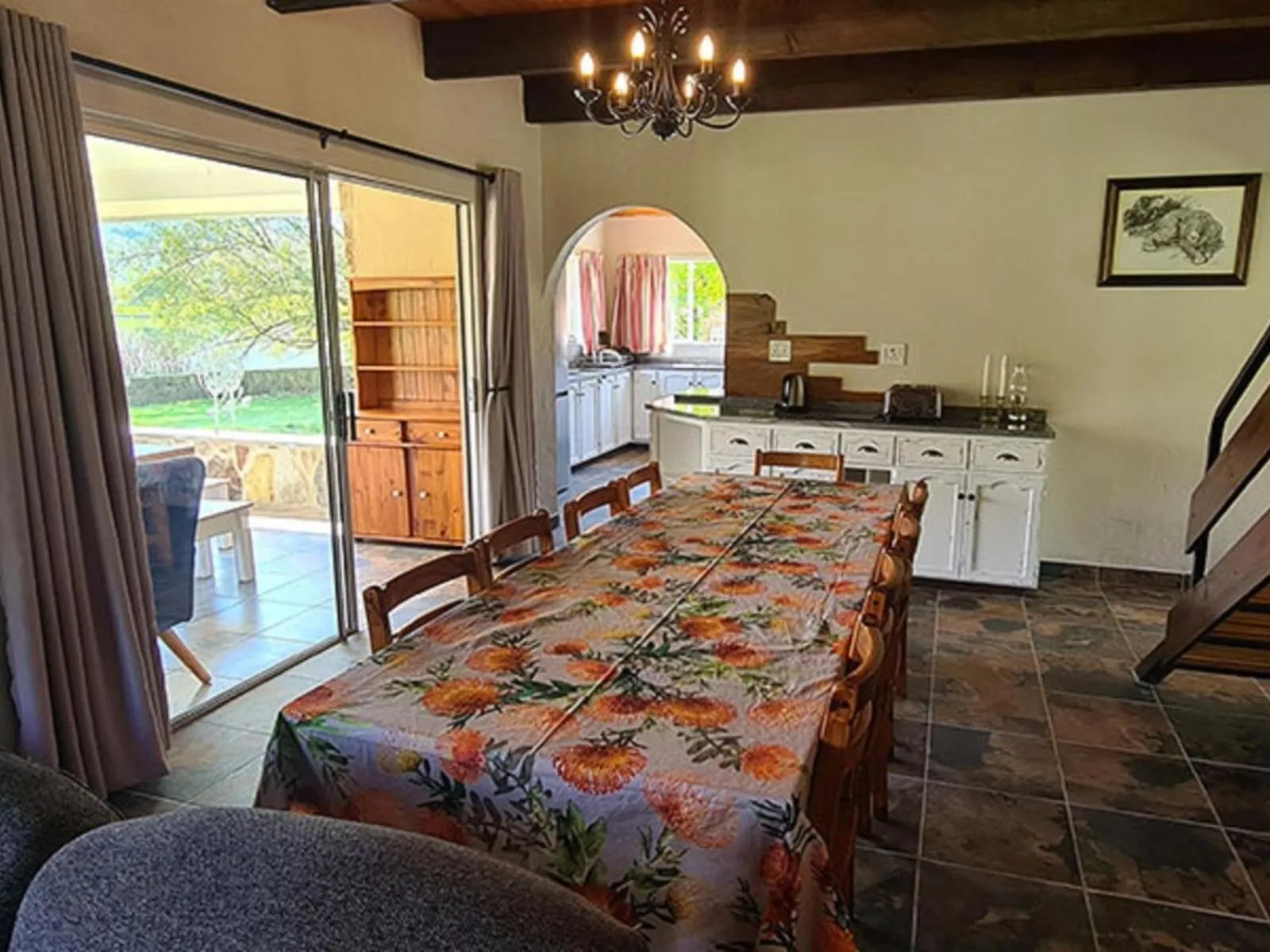 Decorative detail in Lake Naverone Holiday Cottages