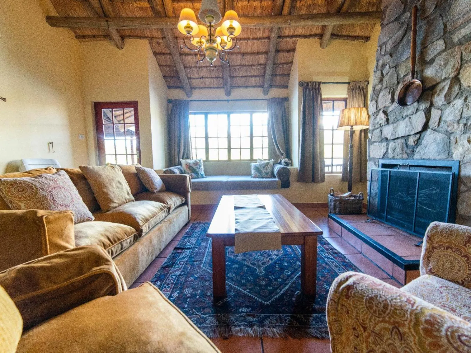 Photo of the whole room in Lake Naverone Holiday Cottages